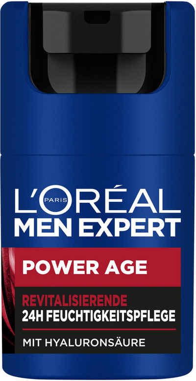 L'ORÉAL PARIS MEN EXPERT Gesichtsgel L'Oréal Men Expert Belebende Feuchtigkeitspflege, mit Hyaluron
