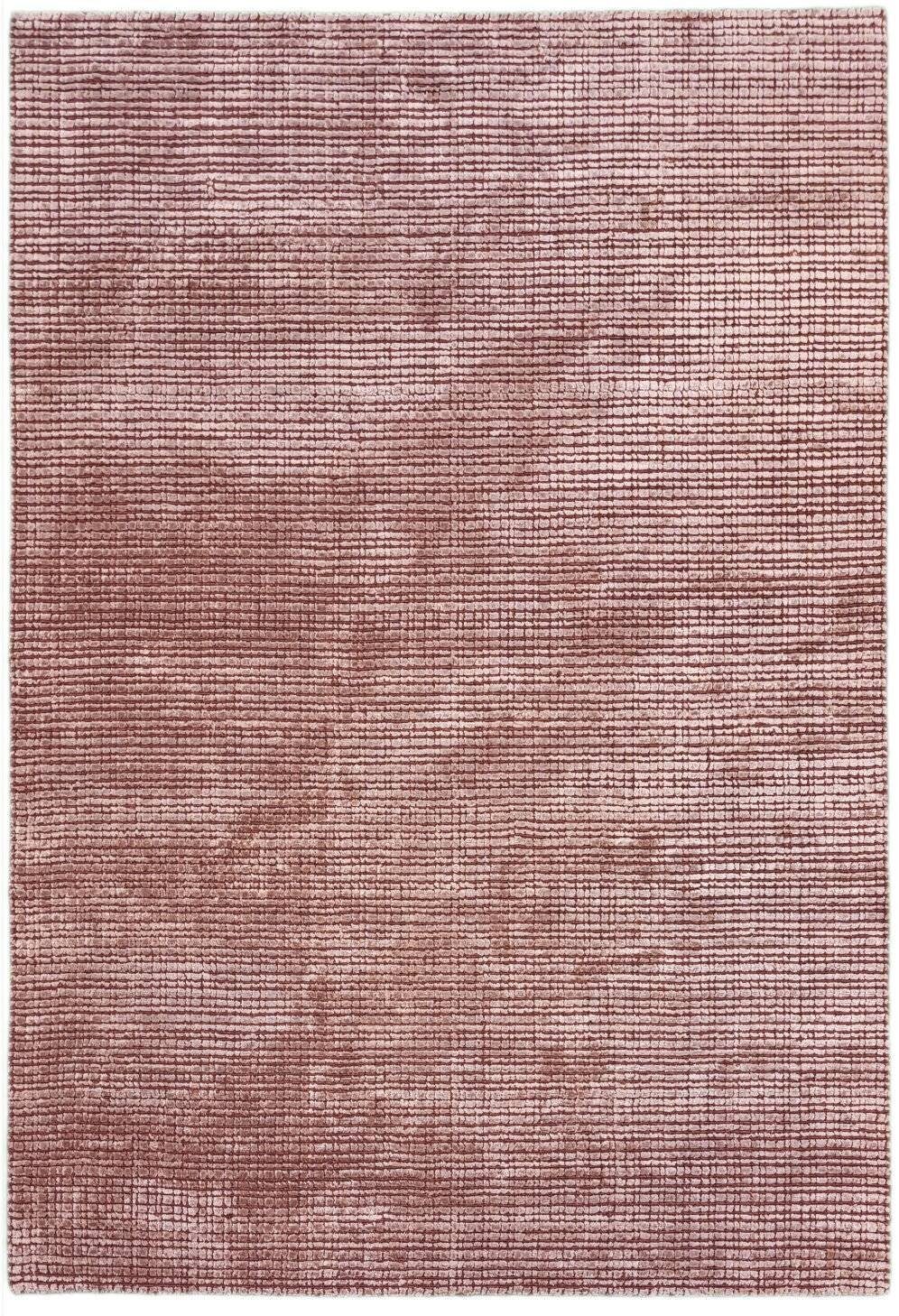 Rug Studios Teppich MANDOVI Check Box, Rechteckig, Höhe: 0 mm, Wohnzimmer, 40 x 60 cm, Rose