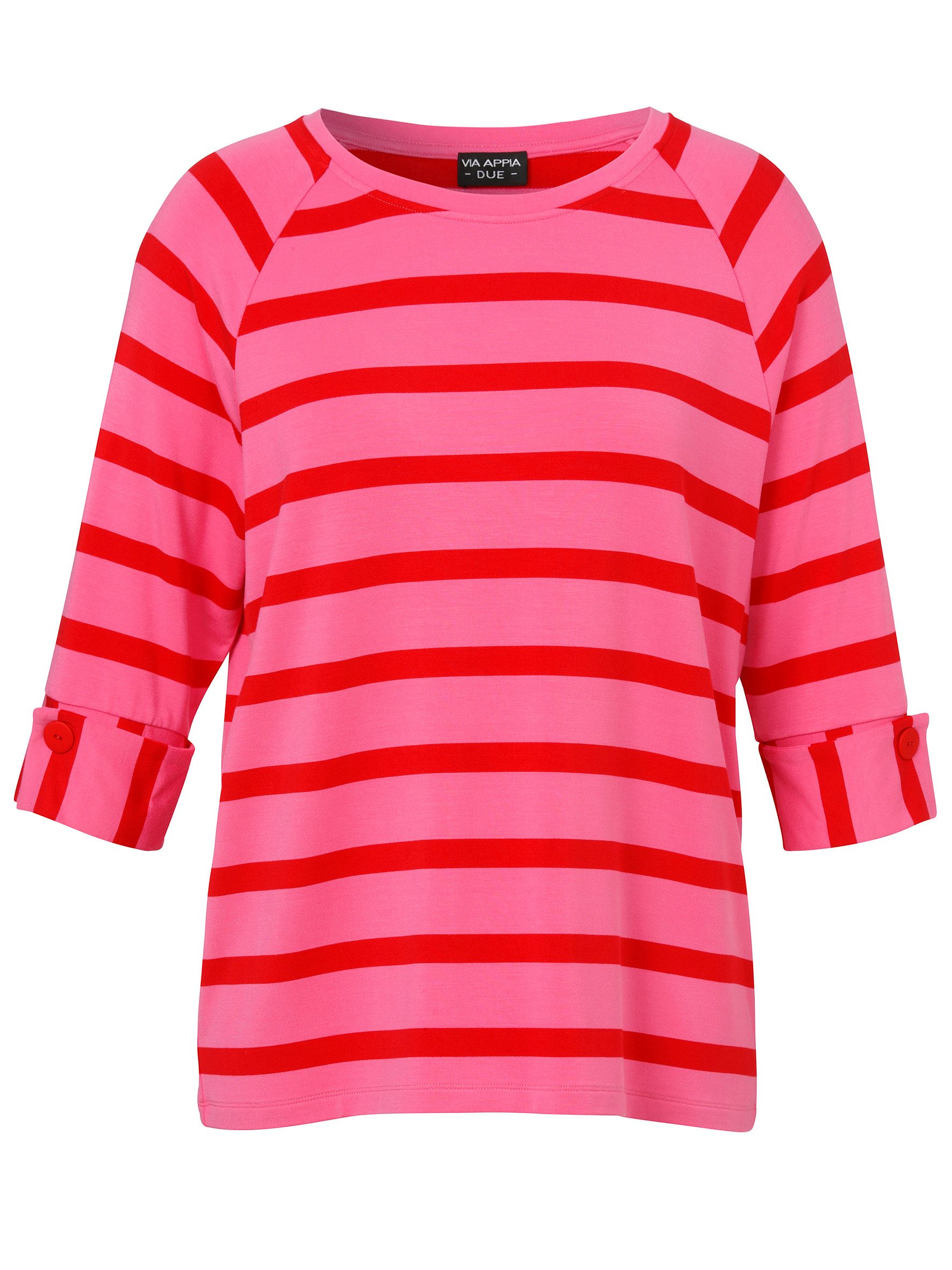 VIA APPIA Sweatshirt Sweatshirt Rundhals 3/4 Arm