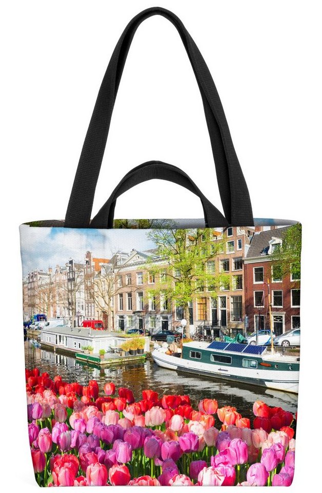 VOID Henkeltasche (1tlg), Amstel Kanal Amsterdam Tulpen