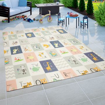 Kinderteppich Faltbare Spielmatte AbWendbar, Paco Home, Rechteckig, Höhe: 5 mm