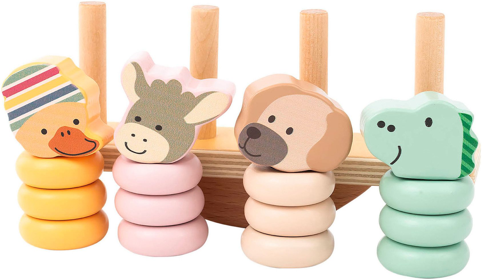 Sterntaler® Stapelspielzeug Balancierspiel Holz