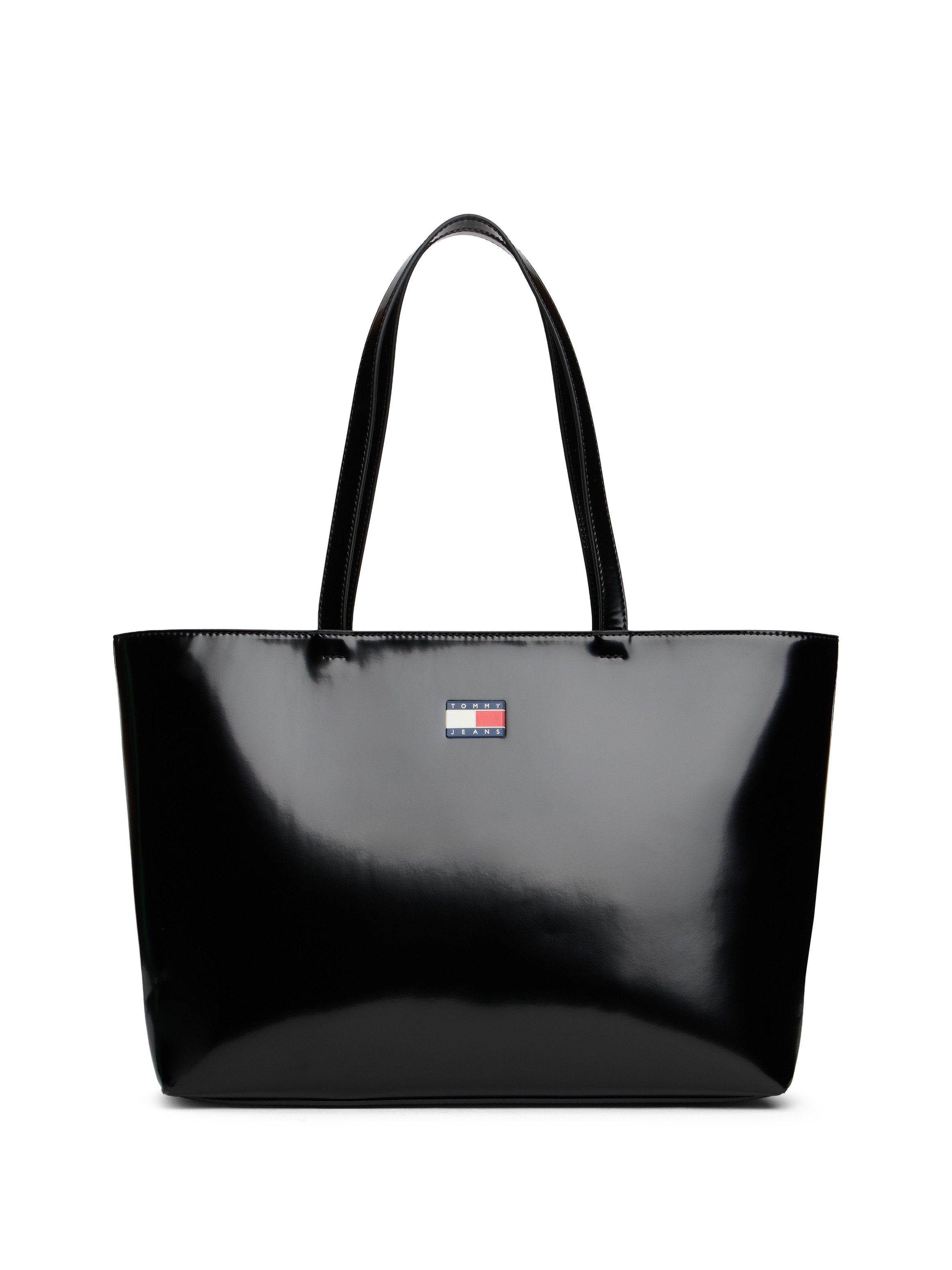 Tommy Jeans Tragetasche TJW MUST TOTE, Damen Schultertasche, Shopper mit typischer Logoflag