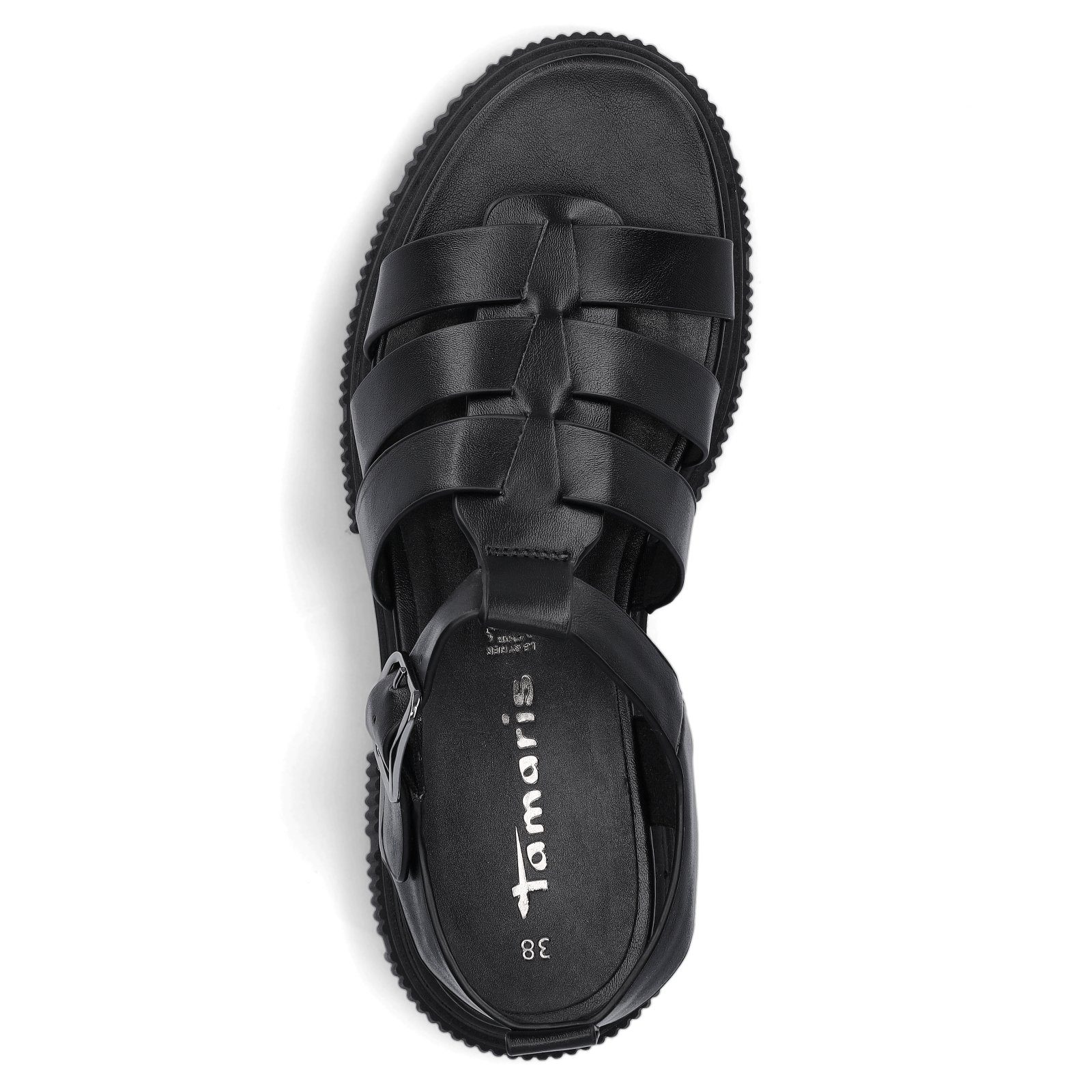 Tamaris Tamaris Damen schwarz (21203865) Sandale BLACK Sandale Plateau