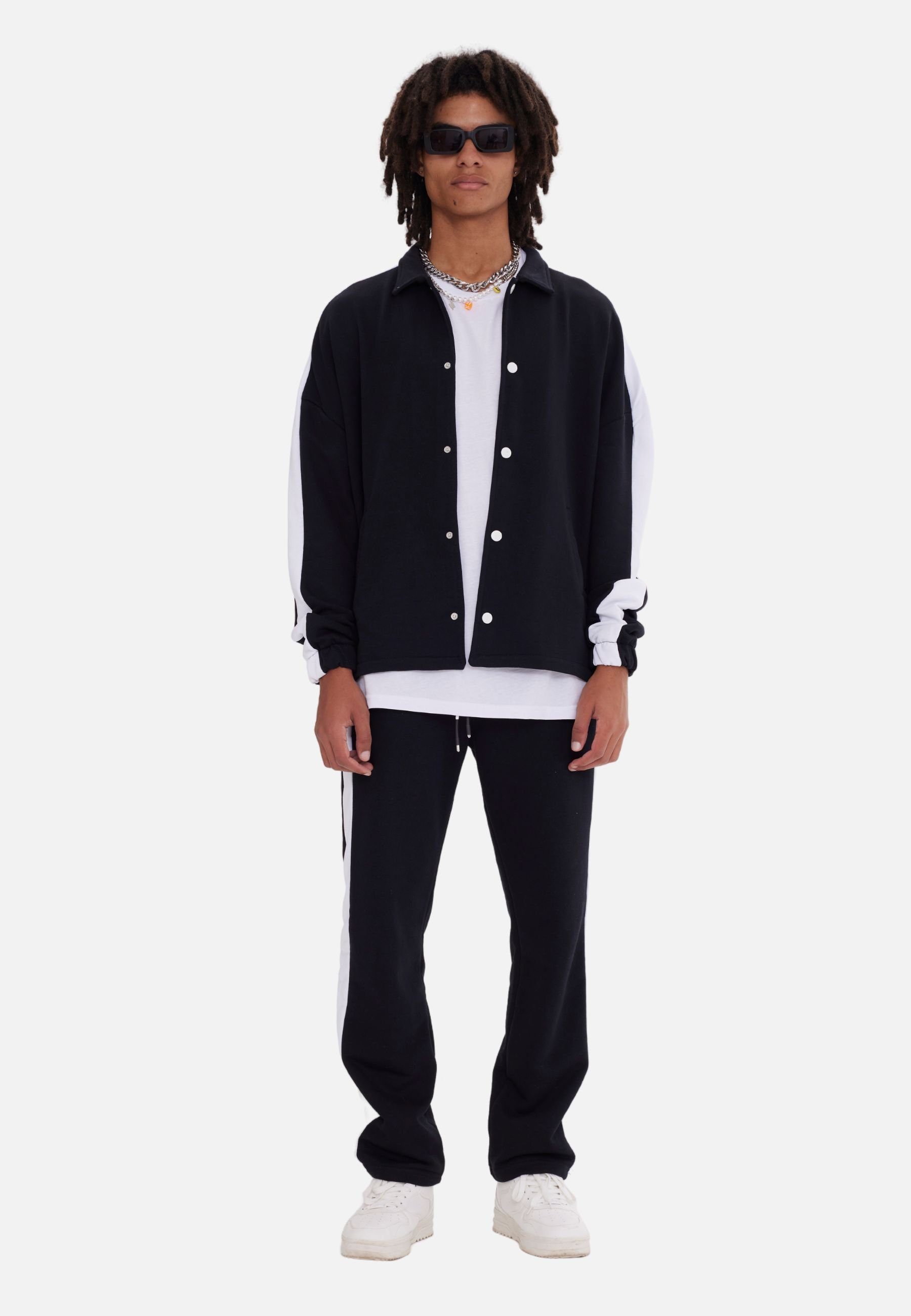 COFI Casuals Jogginganzug Jogginganzug Set Stripe günstig online kaufen