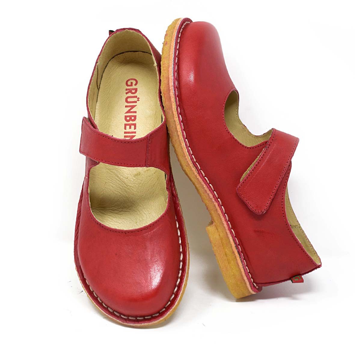 GRÜNBEIN Spangen-Ballerinas Gerda Naturform Ballerina günstig online kaufen