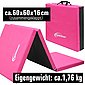 eyepower Fitnessmatte »XL Gymnastikmatte Sport-, Turn- und Bodenmatte«, Weichbodenmatte pink, Bild 3