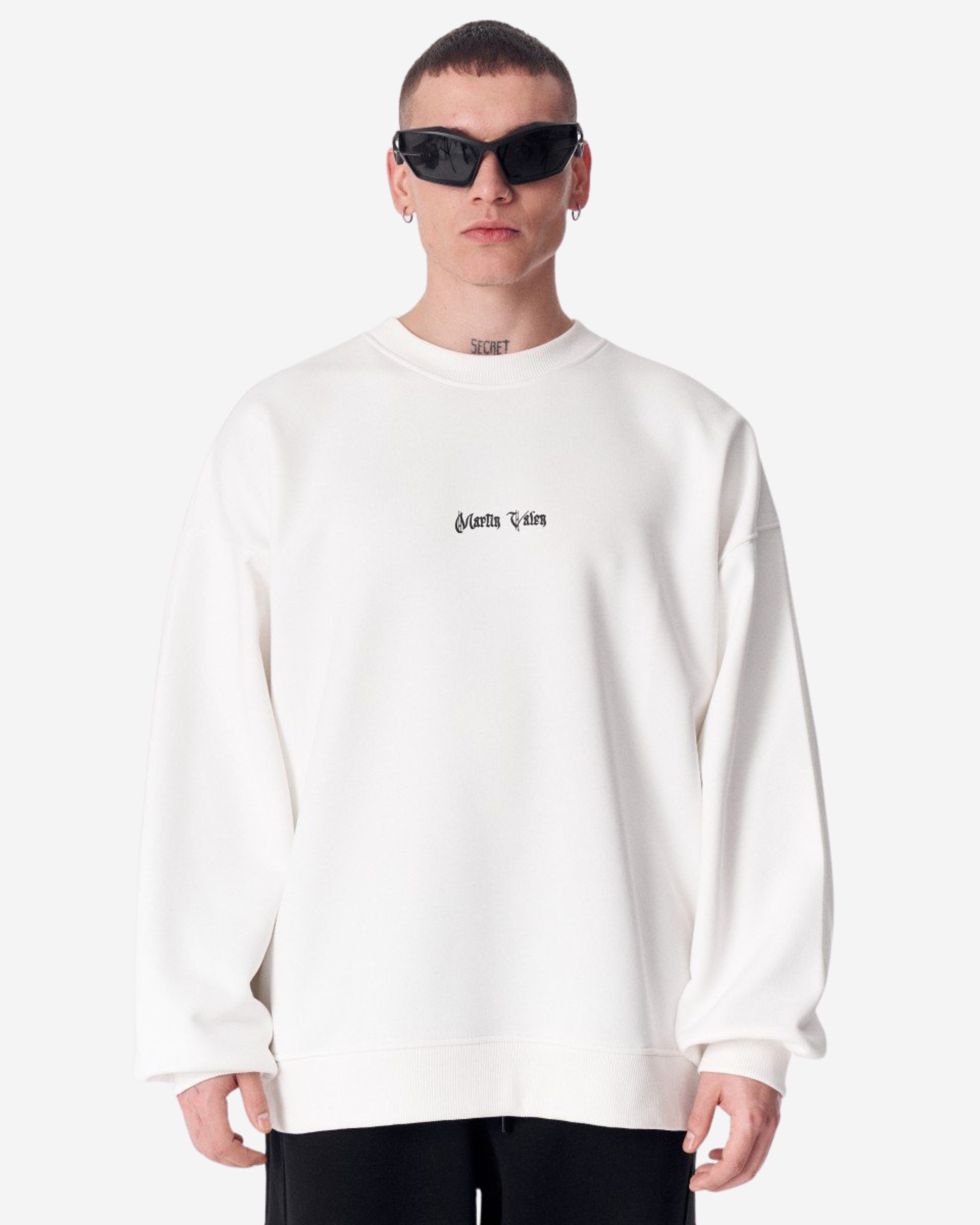 Martin Valen Kapuzenpullover Herren Heritage Fusion Beige Sweatshirt