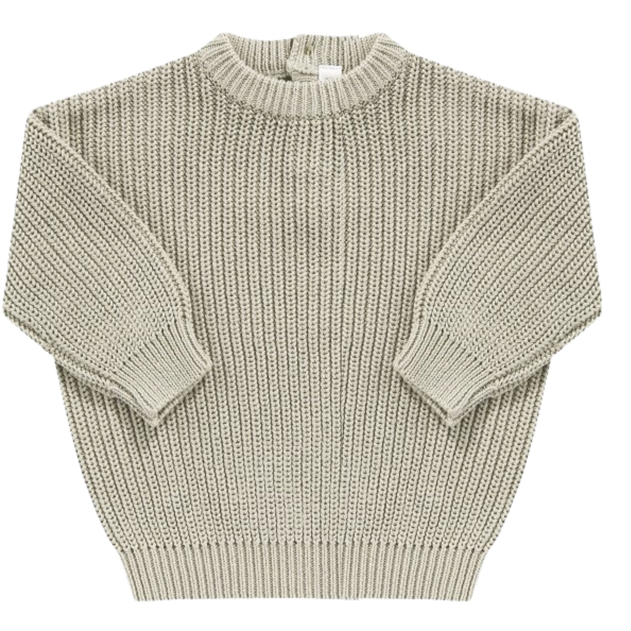 JACKY Вязаные свитера Baby Kind Вязаные свитера Oversize, ver. Farben (1-tlg) Breites Rippenstrick, Bio-Baumwolle, Bequem
