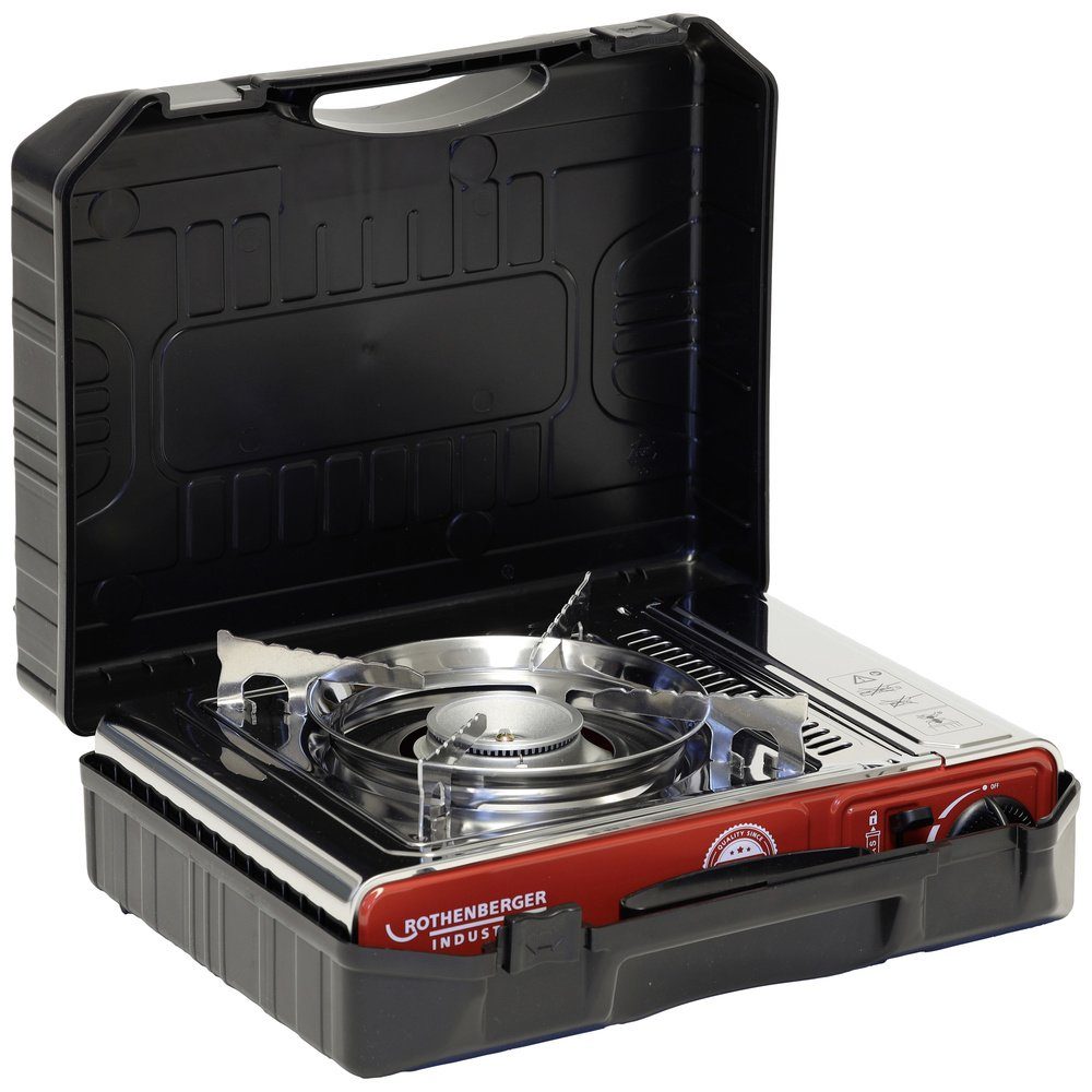 Gaskocher Rothenberger Industrial Gas Camping Kocher Deluxe RS 220 1500004233 Ed