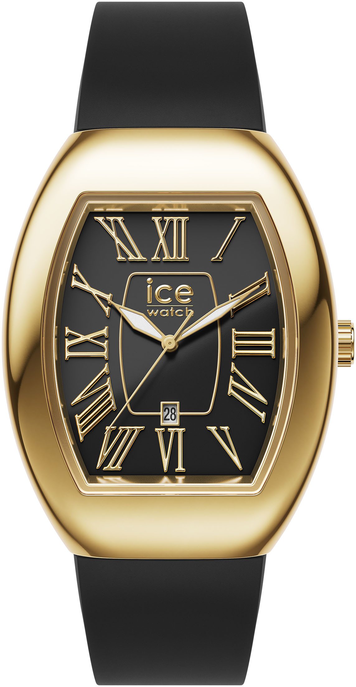 ice-watch Quarzuhr ICE boliday - Dome - Metal - Small - 3H + Date 024048, Armbanduhr, Damenuhr, Silikonarmband, Datum, analog