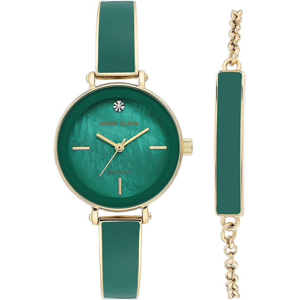 ANNE KLEIN Luxusuhr Klassische Uhr AK/3620GNST