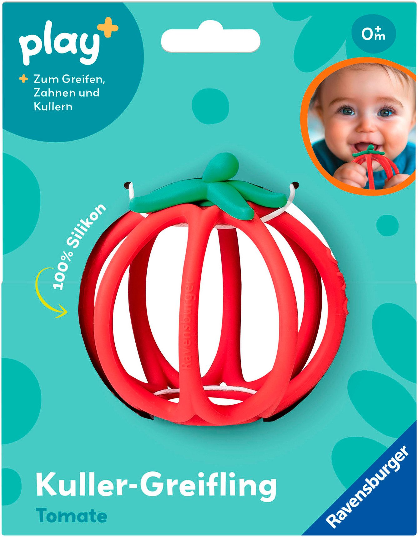 Ravensburger Greifling Play+, Kuller-Greifling, Tomate
