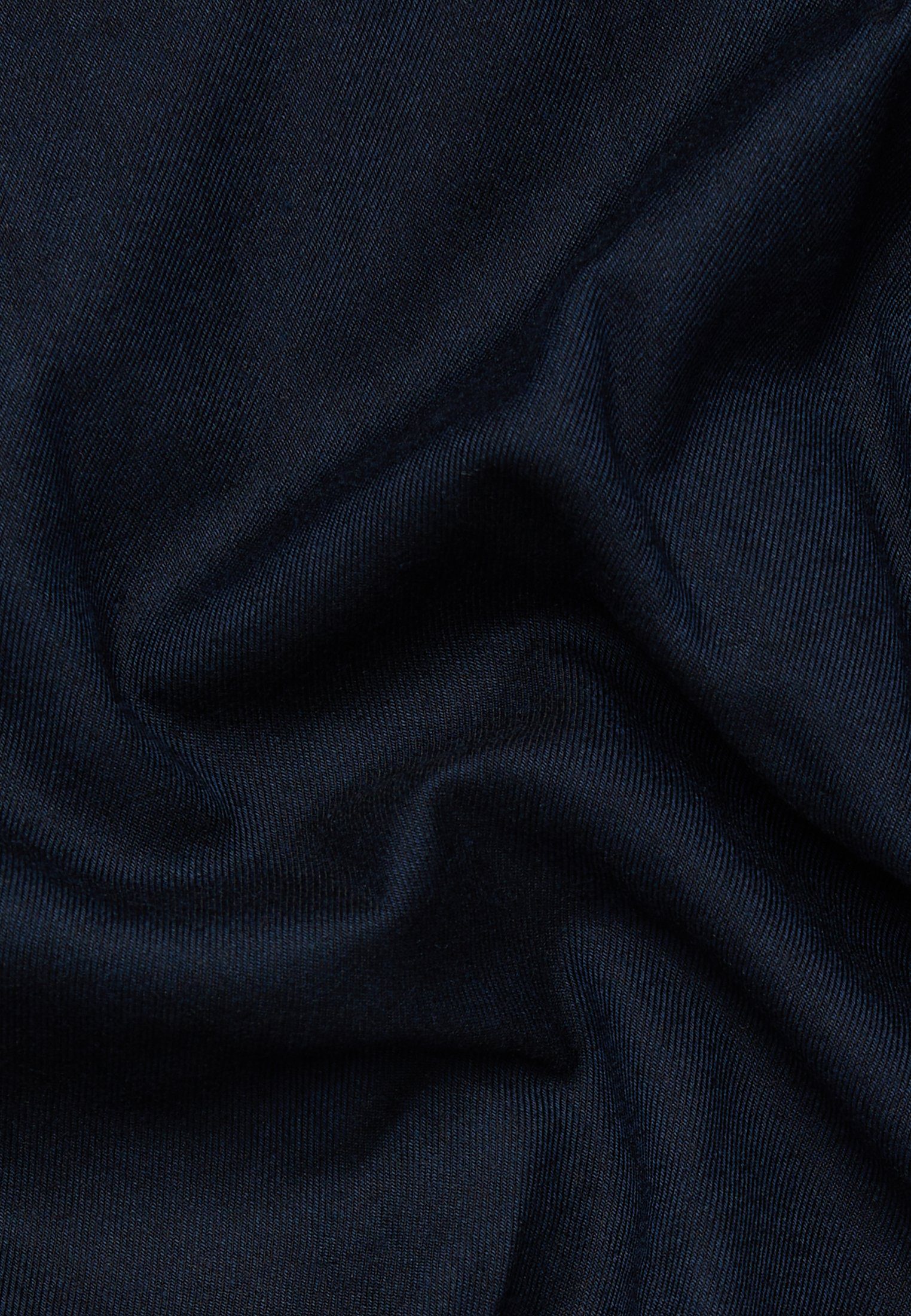 Eterna dunkelblau FIT Langarmhemd COMFORT