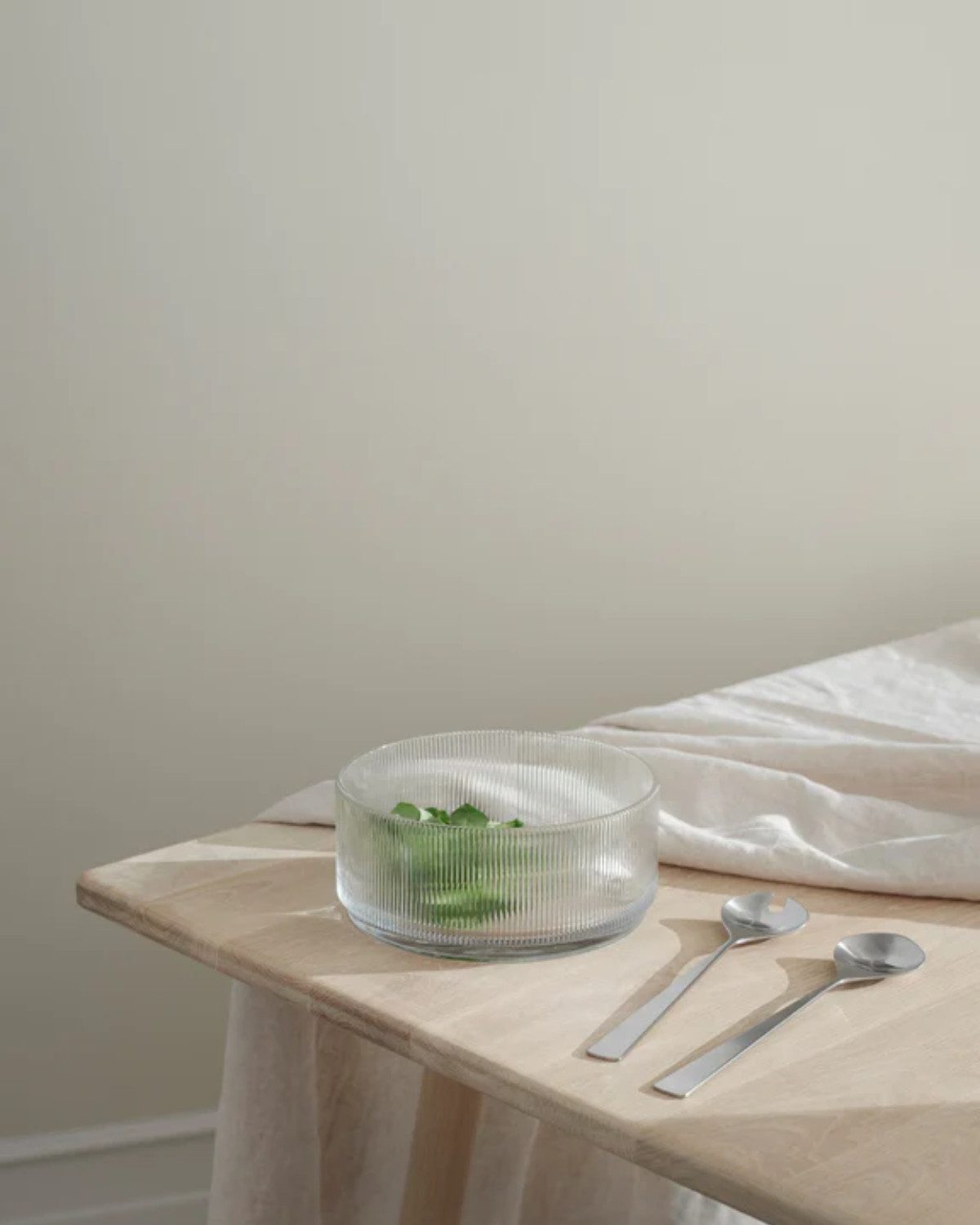 Stelton Servierschale Stelton Pilastro Servierschale Ø 21 cm, Hochwertiges Glas