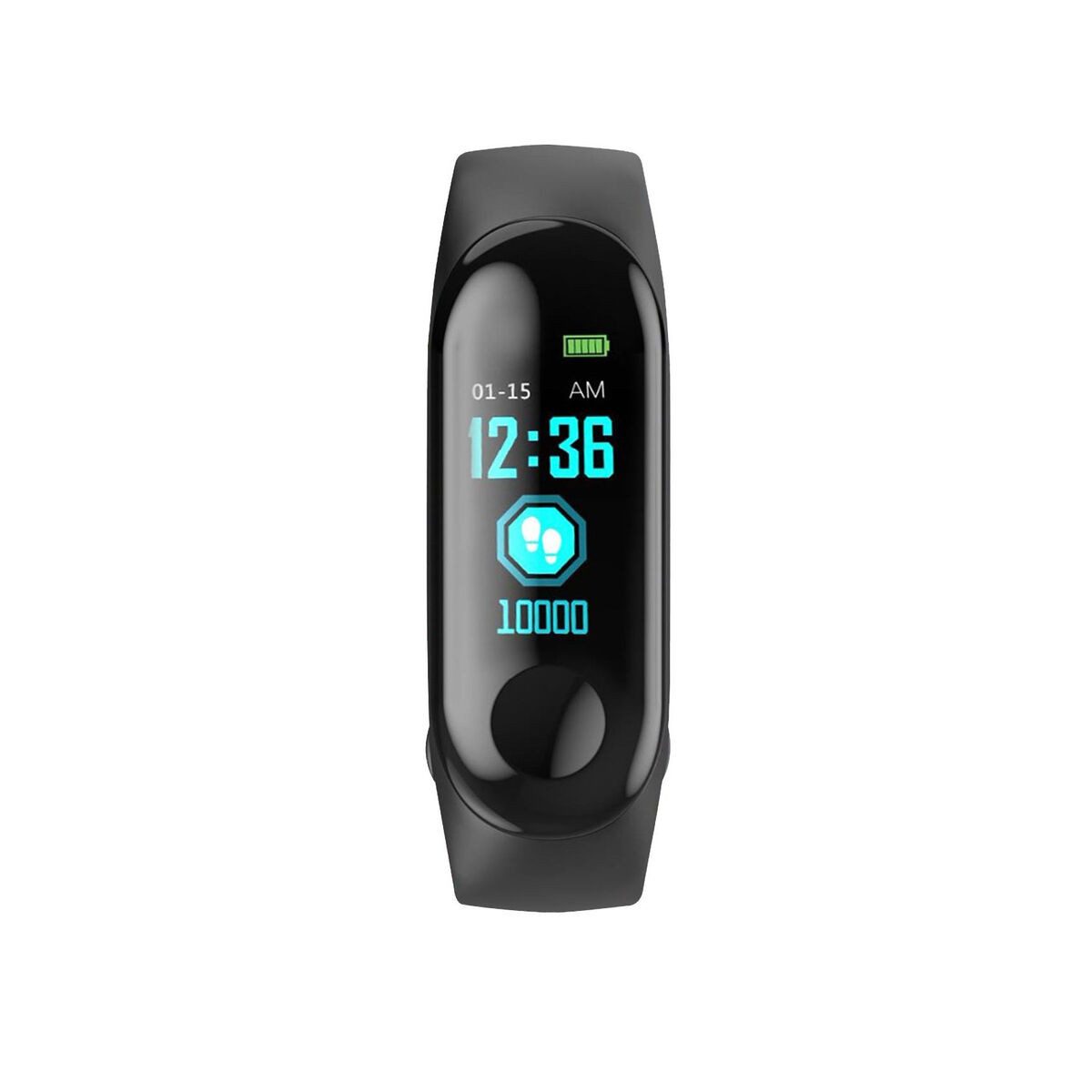 Celly Activity Tracker, Activity-Armband Celly TRAINERBANDBK