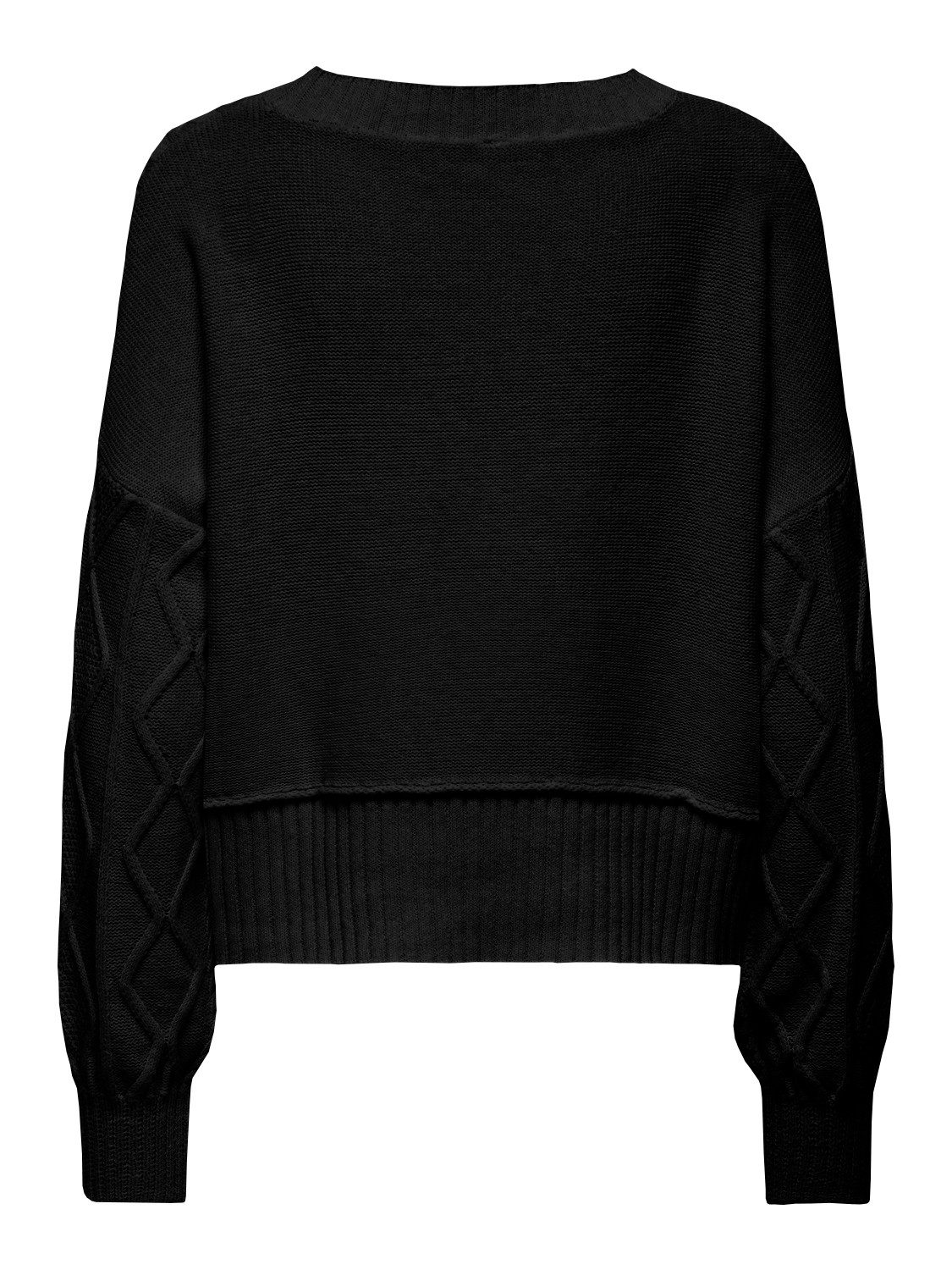 ONLY Strickpullover ONLKAYA LIFE LS LOOSE CABLE ONECK CC KNT günstig online kaufen