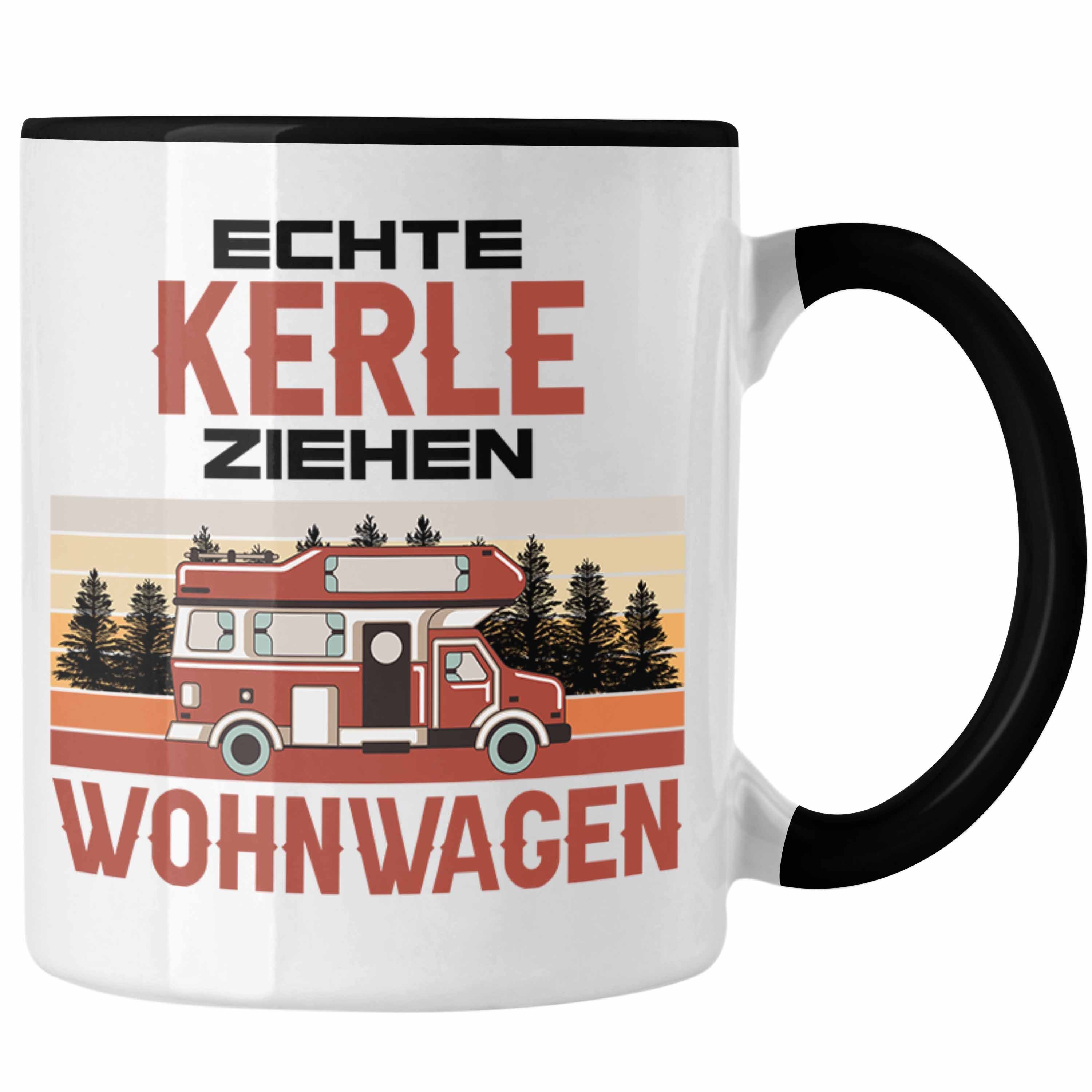 Ziehen Oma Tasse Lustig - Wohnmobil Geschenke Geschenkidee Camper Zubehör Rentner Männer Echte für Trendation Tasse Trendation Kerle Wohnwagen Camping Schwarz Campingwagen Opa