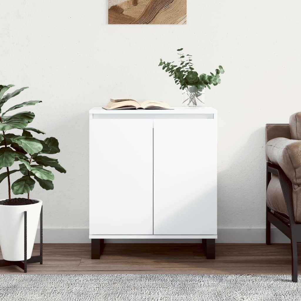 furnicato Sideboard Weiß 60x35x70 cm Holzwerkstoff günstig online kaufen