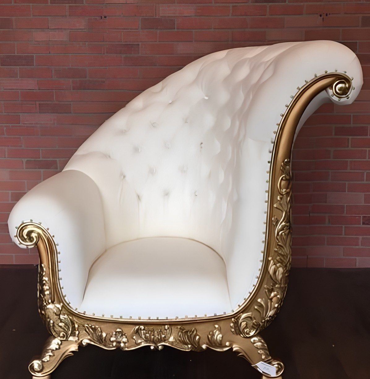 JVmoebel Кресла Chesterfield Königlicher Chesterfield Кресла im Antik Stil aus Samt, Made in Europa