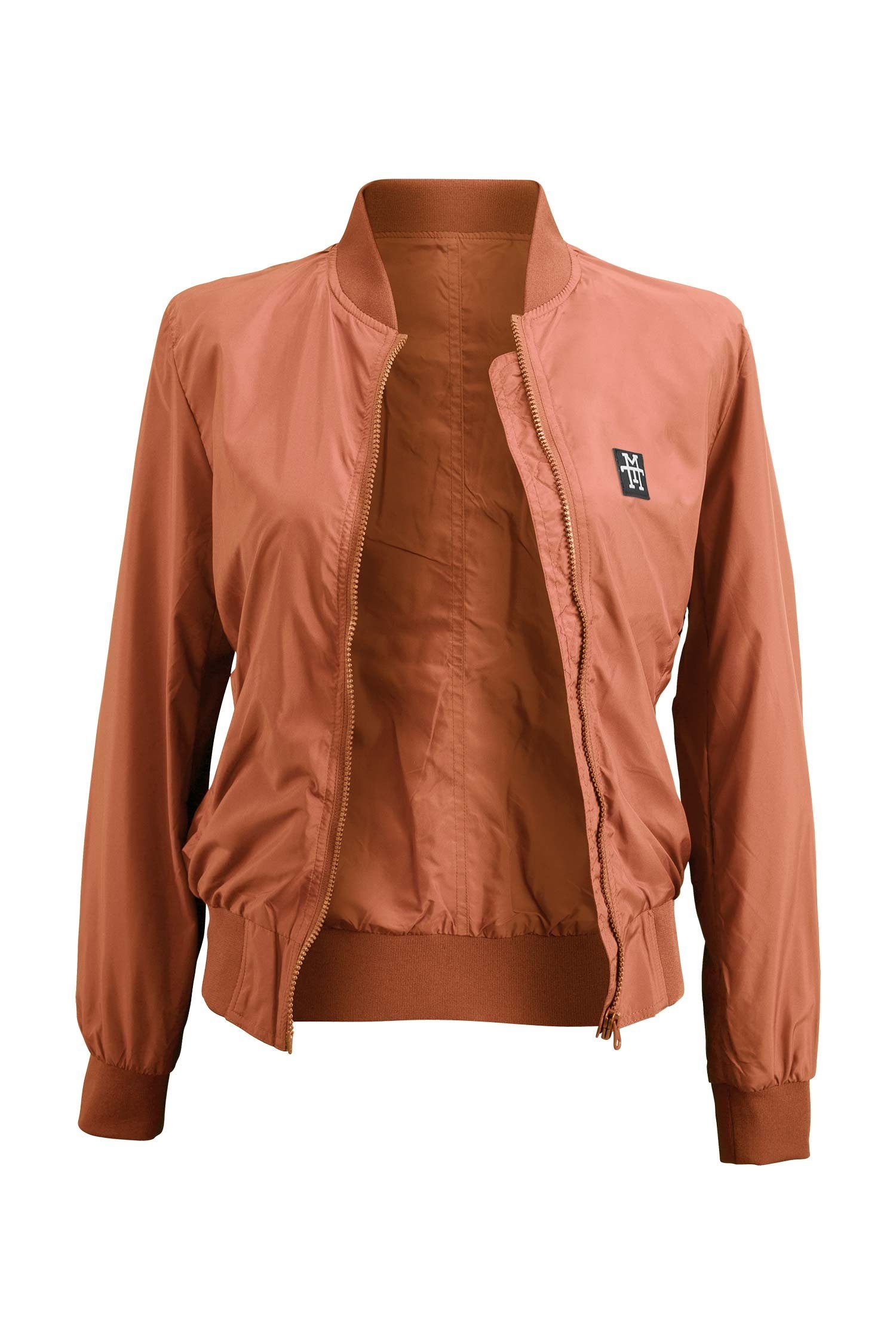 Stretch Übergangsjacke Bomberjacke - Manufaktur13 Blouson Waffle Women Cognac