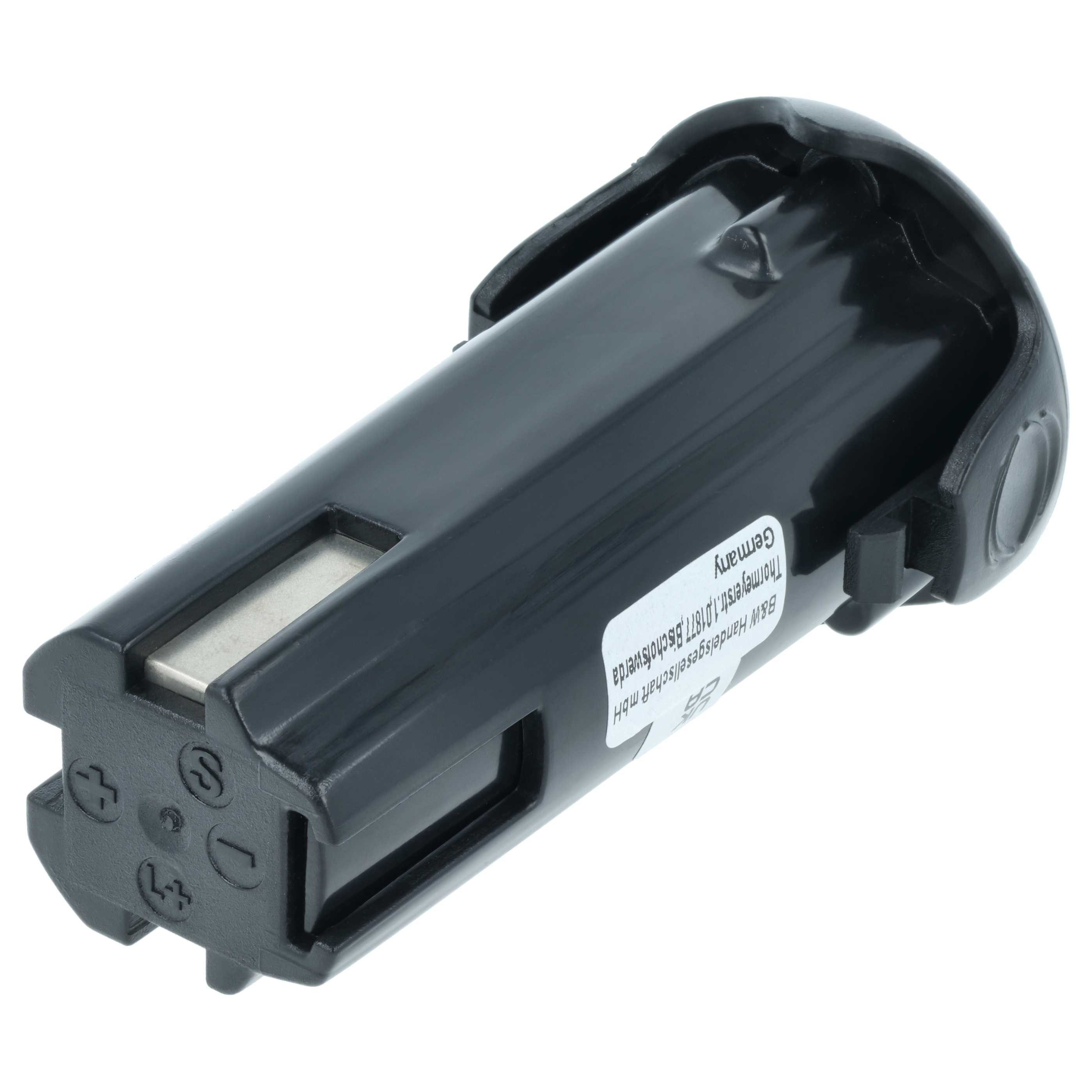 vhbw Akku passend für Hitachi Hikoki NT65GAP9, NT50GSP9, NT65GBP9, NT 50GS, Akku Akku Li-Ion 1500 mAh (3,6 V, 1 St), Leistungsfähiger Austausch-Akku für Werkzeug Powertools wie