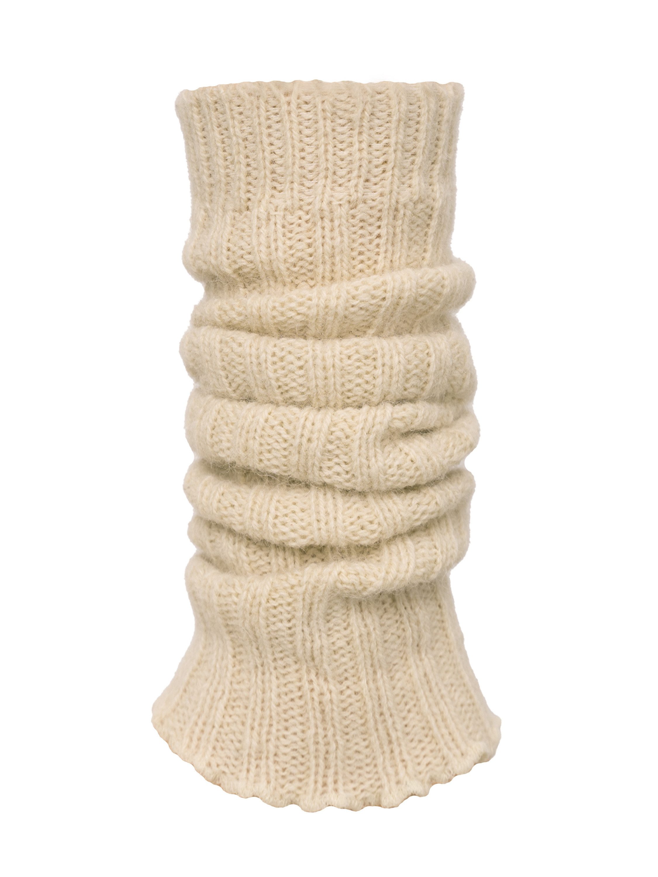 HomeOfSocks Beinstulpen Beinstulpen, Alpaka, unifarben, 65% Wolle, Damen & aus Wolle & Alpaka, Höhe verstellbar