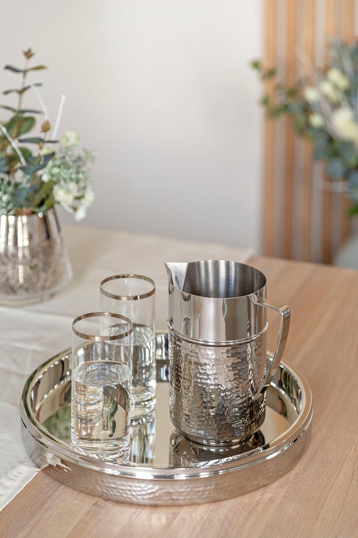 Fink Wasserkrug NASSAU, (1-tlg), lebensmittelgeeignete Karaffe, 1,5 Liter