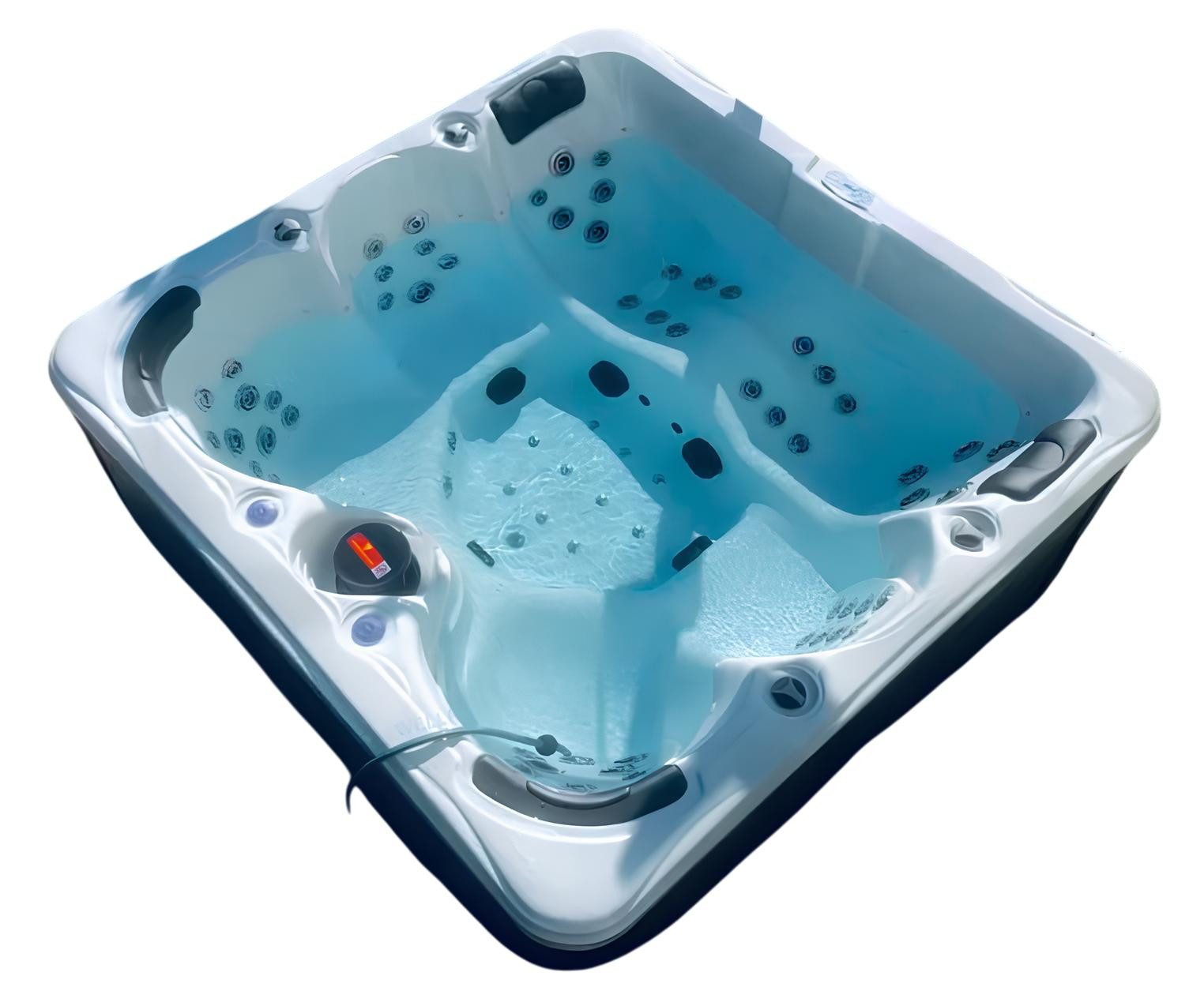 JVmoebel Whirlpool-Badewanne Whirlpool Badewanne mit Massagefunktion für den Garten, Made in Europe