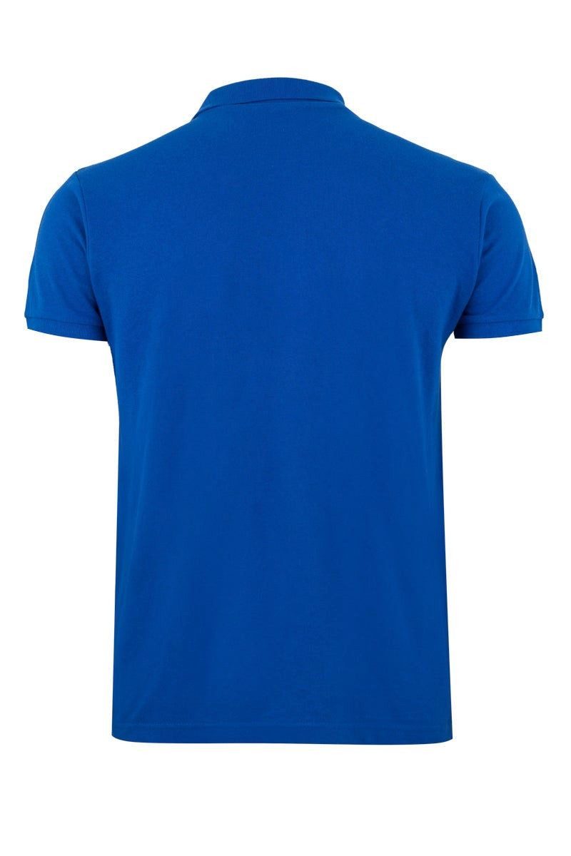 Velilla Poloshirt Polohemd große Farbauswahl ⚥ Royalblau-S (1-tlg) aus hochwertigem Piqué-Strick