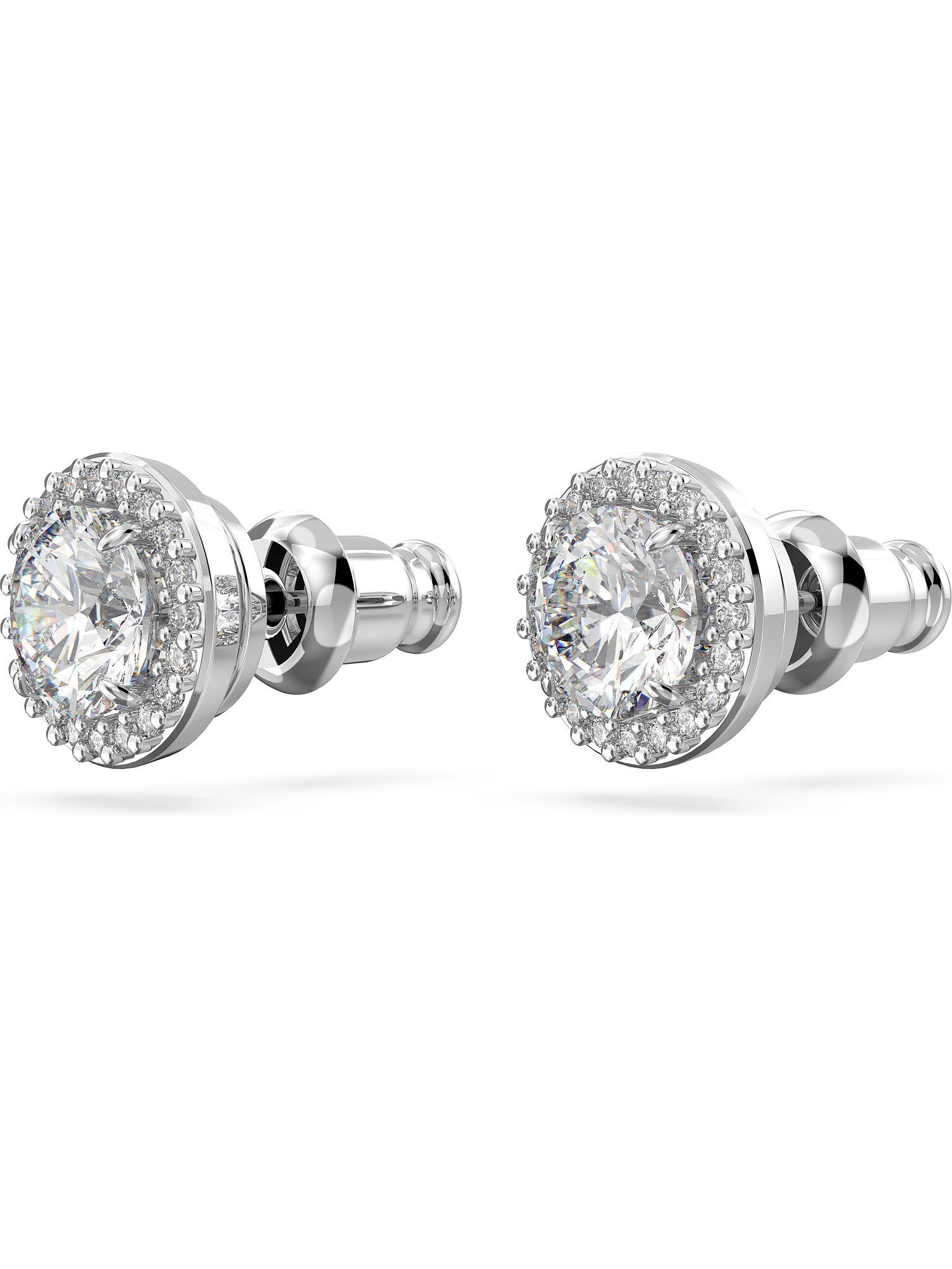 Swarovski Paar Ohrstecker, Una silberfar... Swarovski Paar Ohrstecker, Una silberfar...