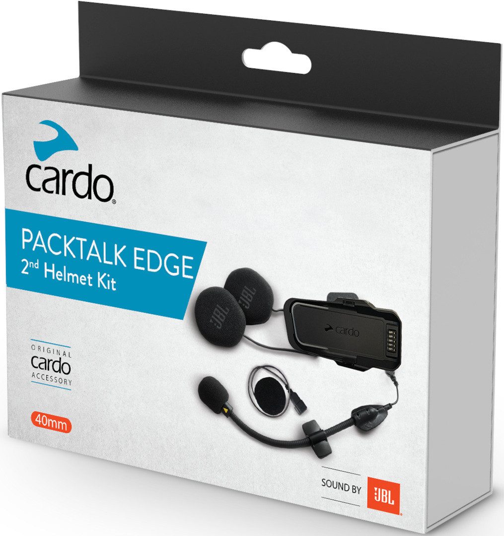 Cardo Motorradhelm Packtalk Pro/Edge HD JBL Zweithelm Erweiterungsset