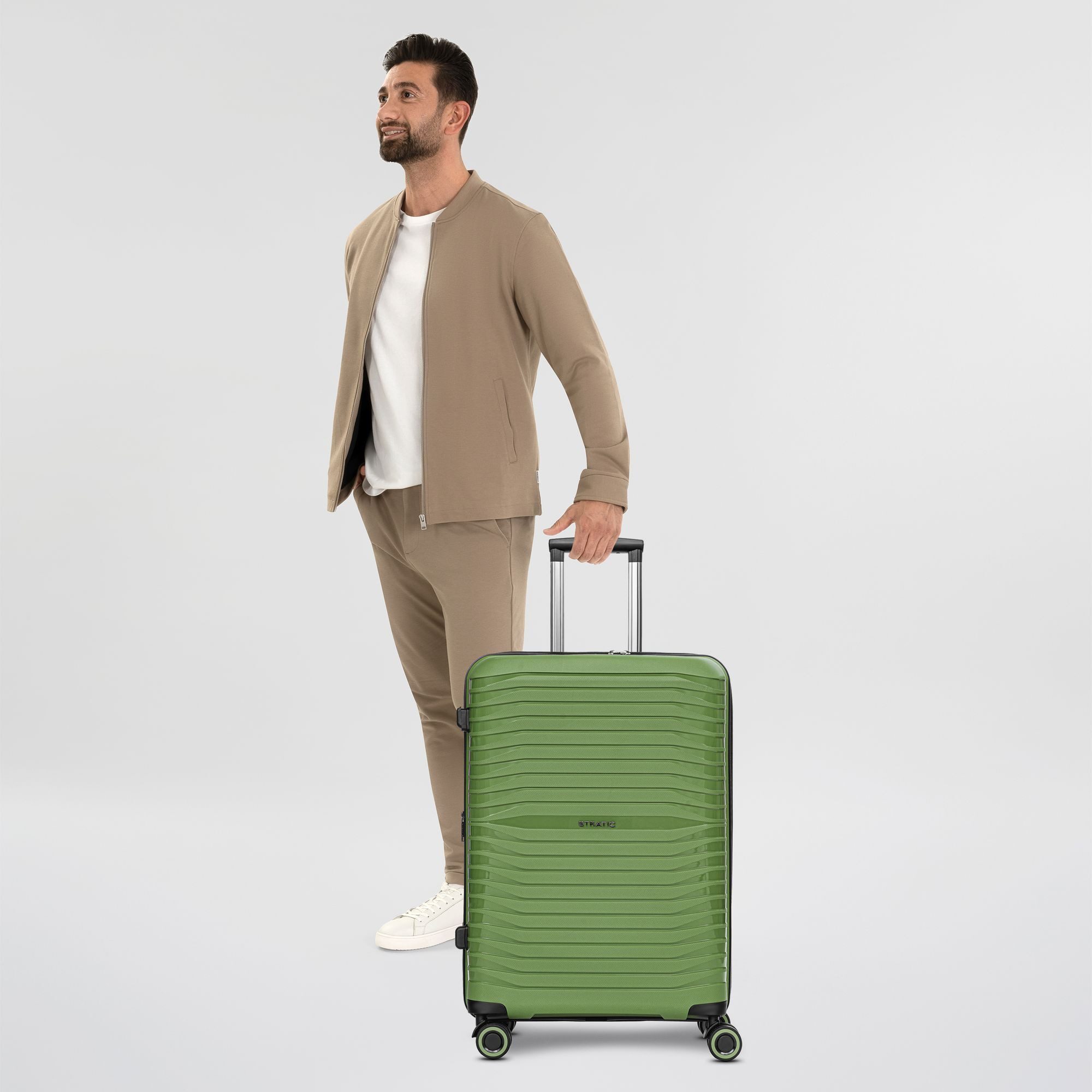Stratic Hartschalen-Trolley Shine, 4 Rollen, Polypropylen günstig online kaufen