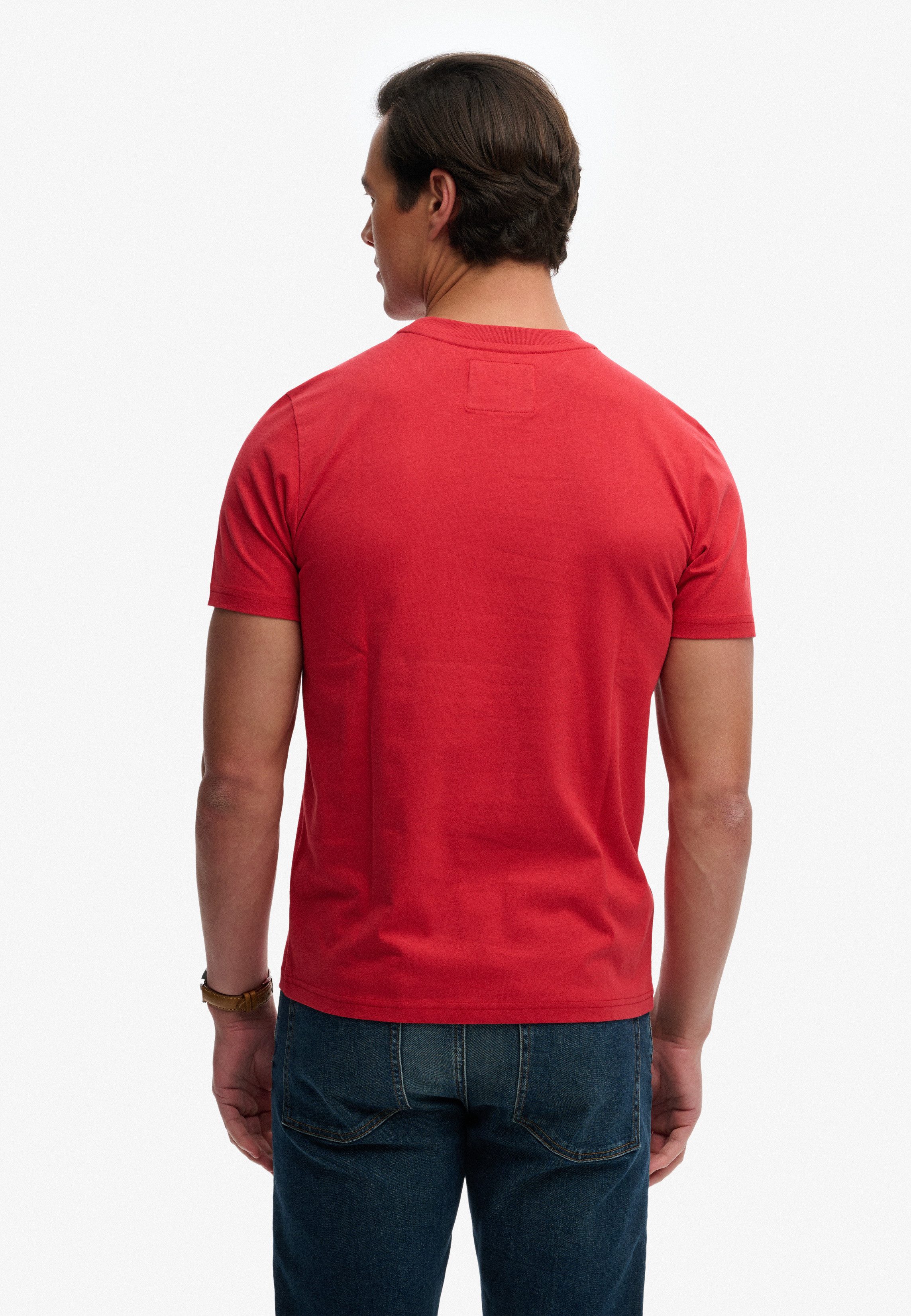 Superdry Rundhalsshirt VL CLASSIC TEE mit klassischem Vintage-Logo Print günstig online kaufen