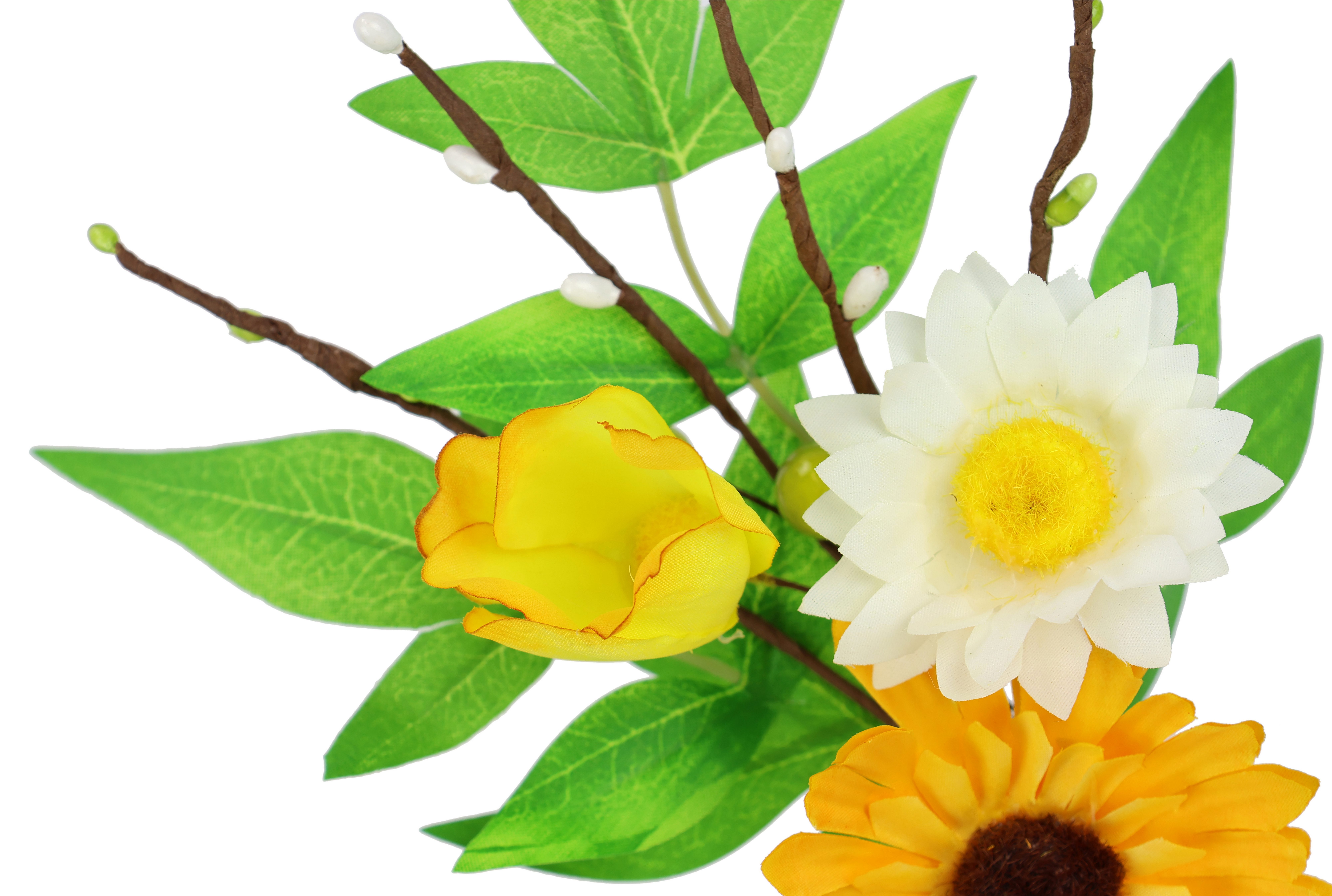Kunstzweig Dekozweig Gerbera Margeriten, I.GE.A., Höhe günstig online kaufen