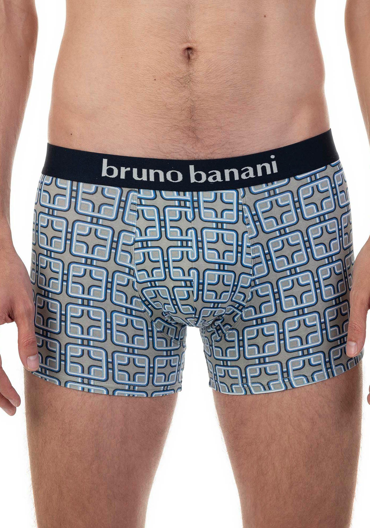 Bruno Banani Retro Pants "Board Game" 2er Pack, mit auffälliger Musterung günstig online kaufen