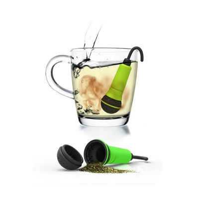 mugesh Teesieb Tee-Ei Mikrofon grün, Silikon, für Musiker
