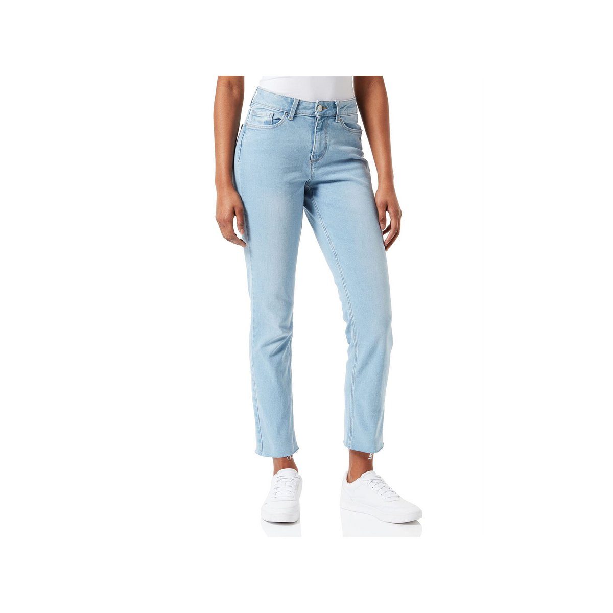 pieces 5-Pocket-Jeans hell-blau (1-tlg)