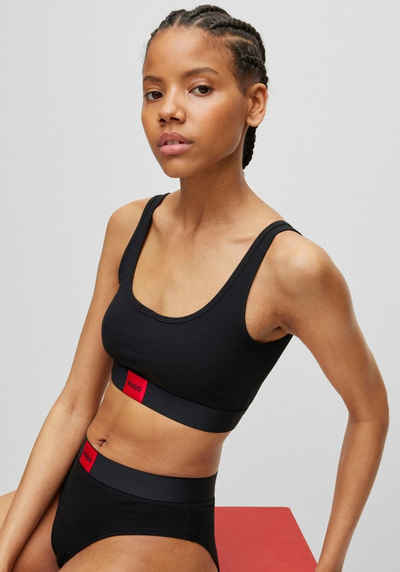 HUGO Bralette-BH BRALETTE RED LABEL mit HUGO Logo