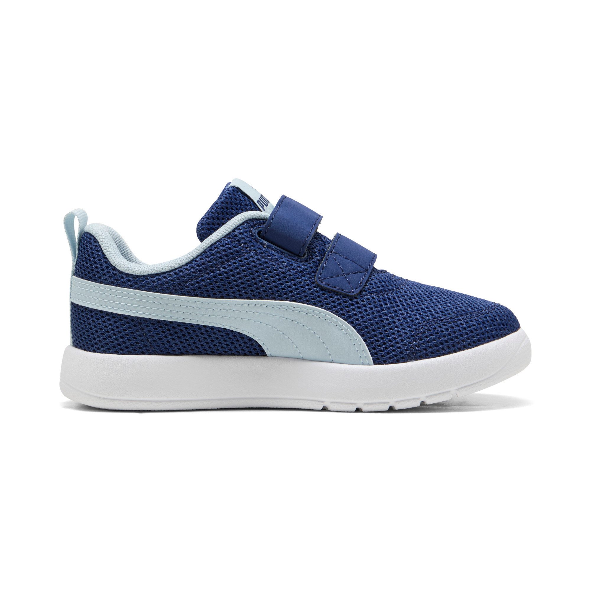 PUMA COURTFLEX V3 MESH PS Sneaker leichte profilierte Sohle, flexible Sohlenrillen, federleicht