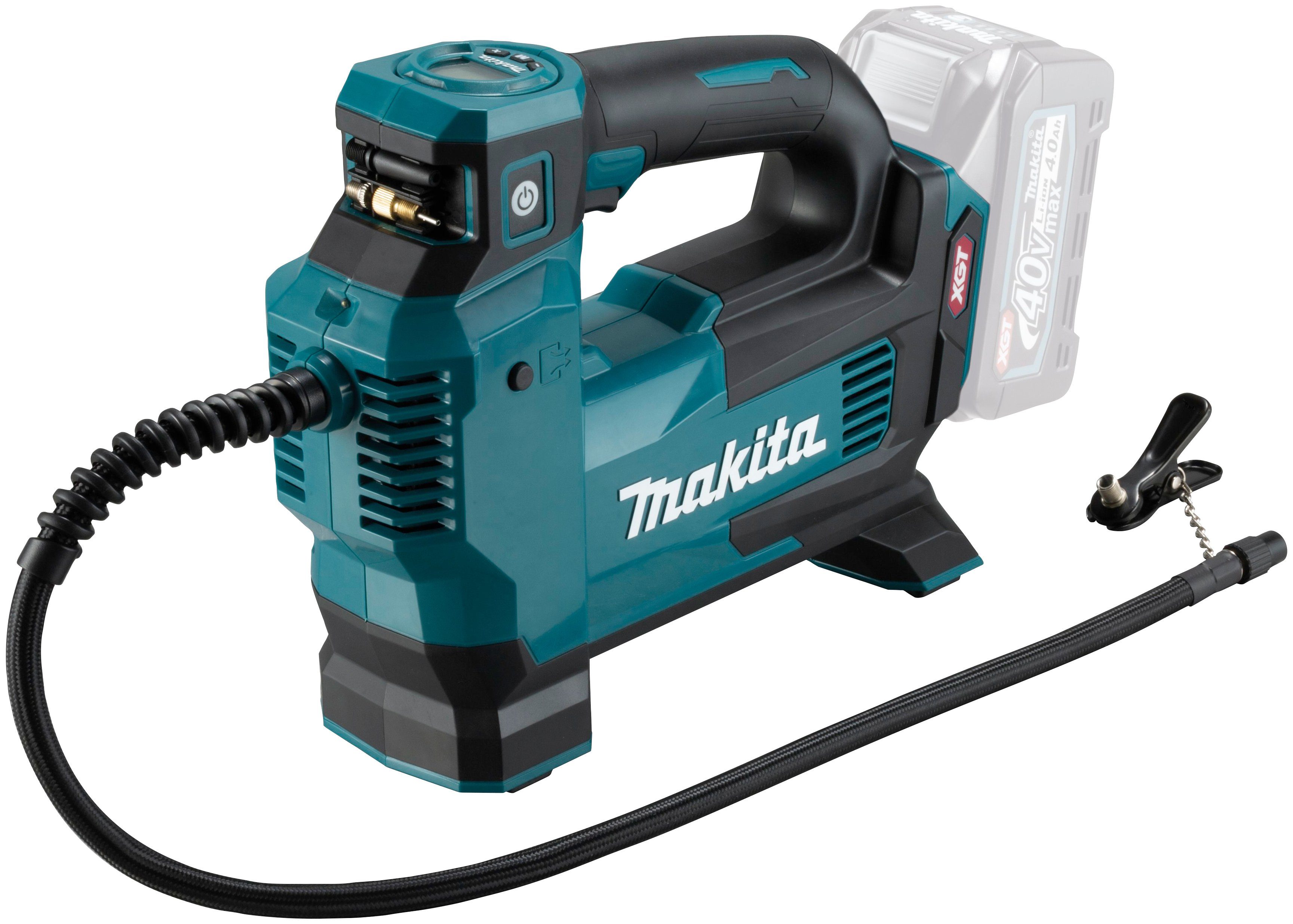 Makita Kompressor MP001GZ, max. 11,1 bar, 40 V, ohne Akku und Ladegerät