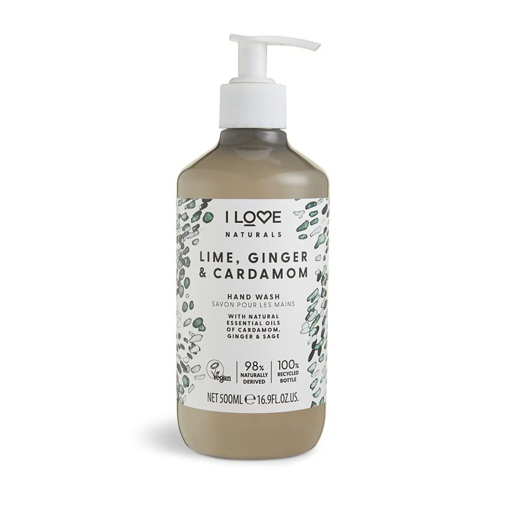 I Love... Körperpflegemittel Lime, Ginger & Cardamon Naturals Hand Wash 500ml
