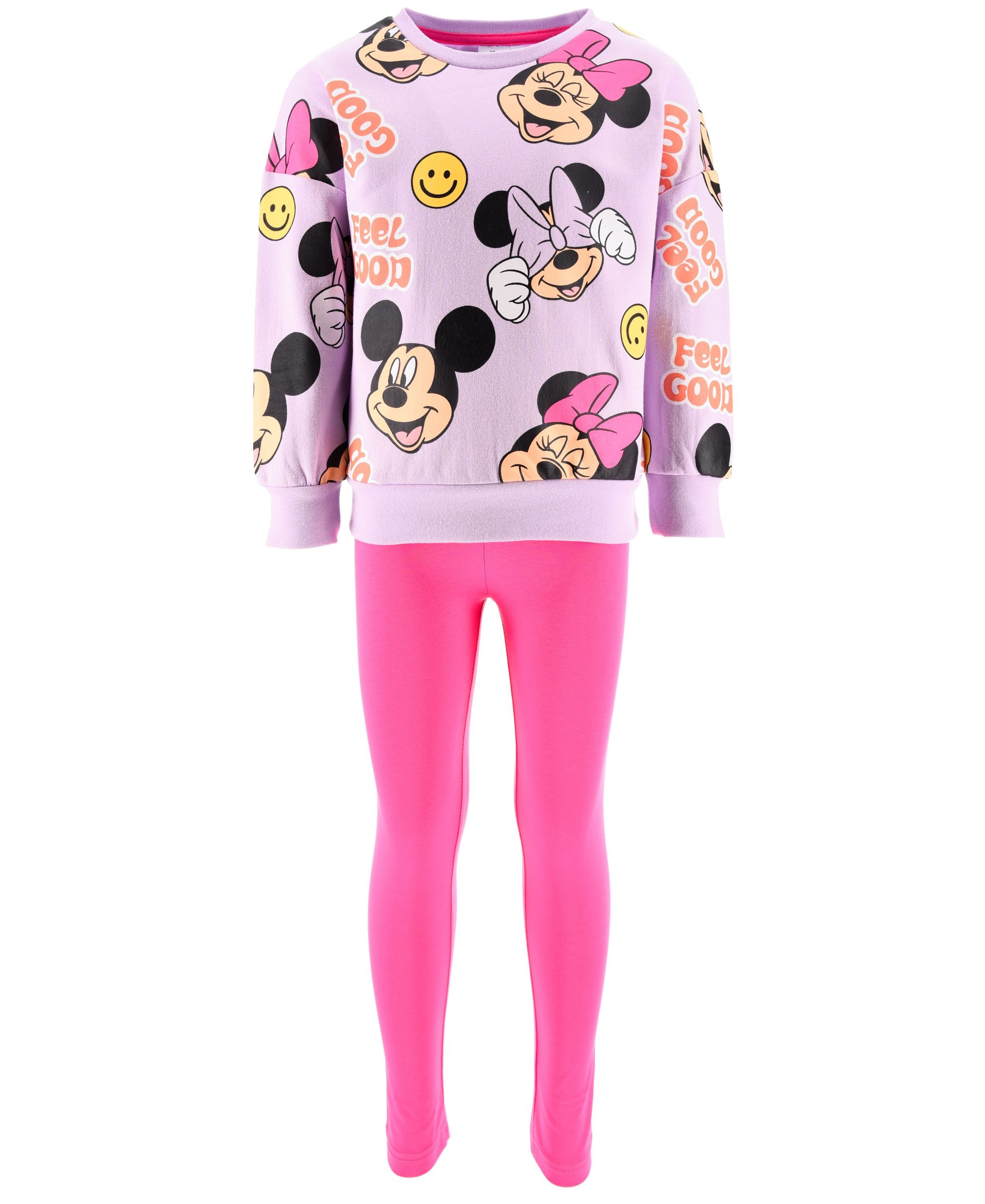 David Brand Camp David Pullover Lila Pink Disney Minnie Mouse