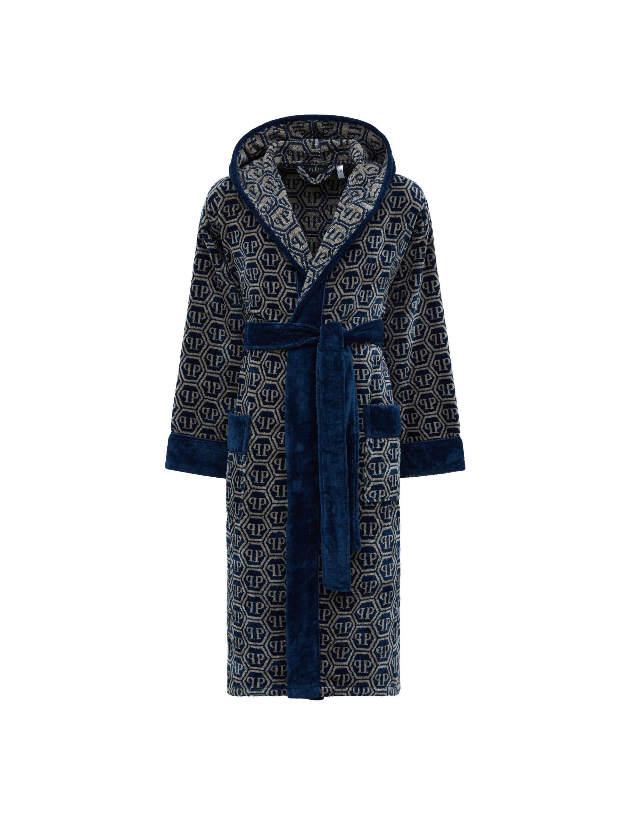 PHILIPP PLEIN Bademantel Hooded Bathrobe PP