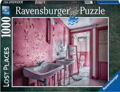 Ravensburger Puzzle Lost Places, Pink Dreams, 1000 Puzzleteile, Made in Germany; FSC® - schützt Wald - weltweit
