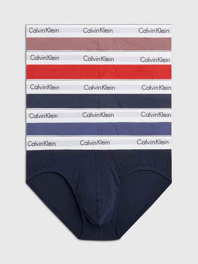 Calvin Klein Underwear Обтягуючі труси HIP BRIEF 5PK (Packung, 5-St., 5er) mit Logo-Stretchbund