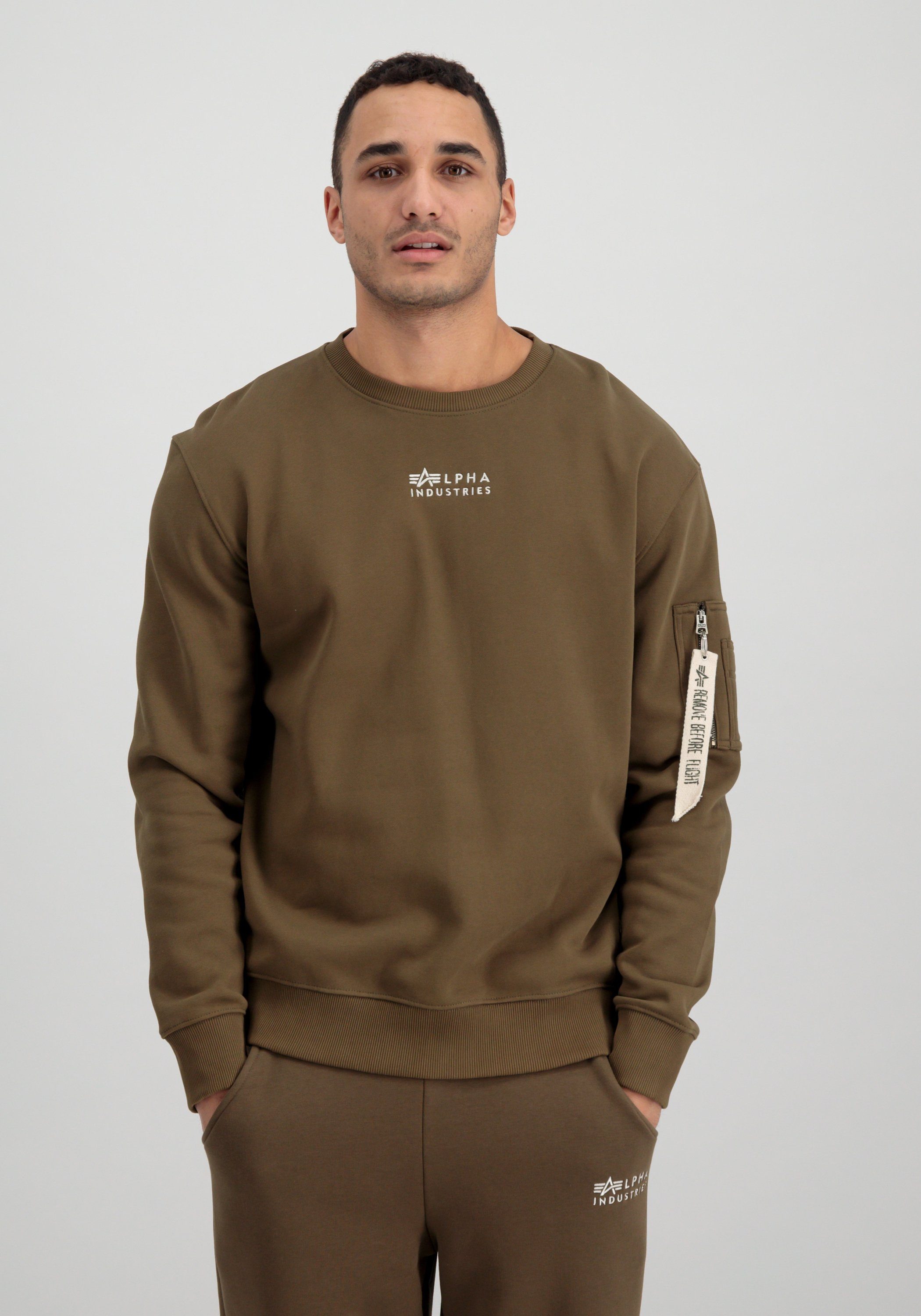 Alpha Industries Sweater "Organics EMB Sweater" günstig online kaufen