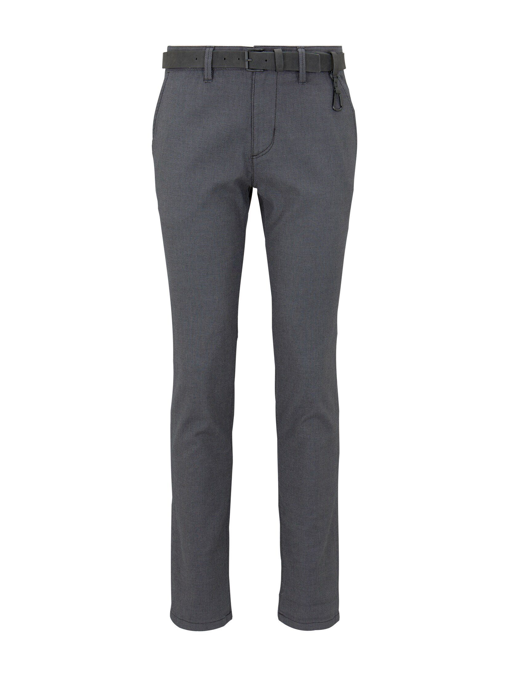 TOM TAILOR Denim Chinohose Hosen & Chino Straight Chino Hose mit Gürtel