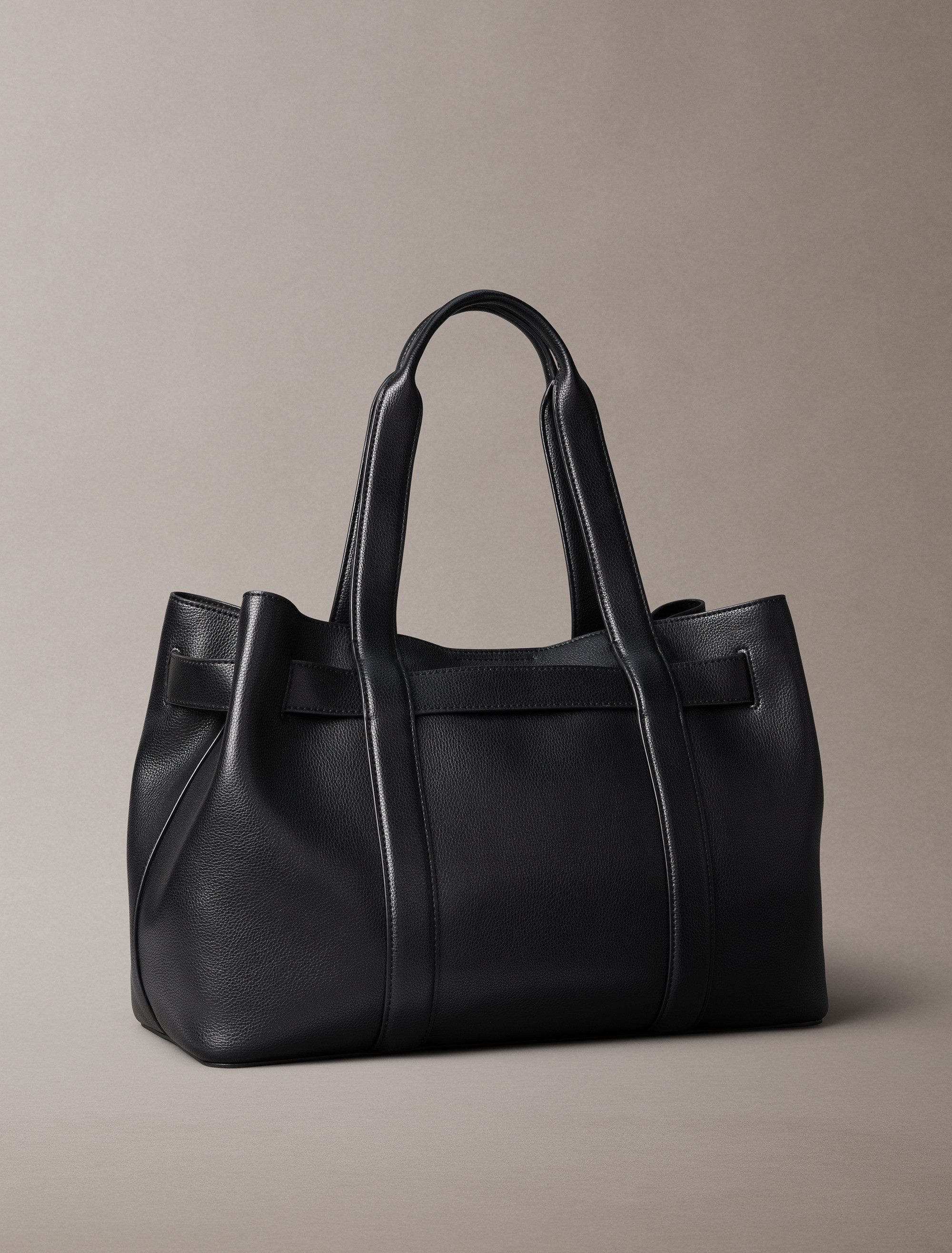 Calvin Klein Henkeltasche BUCKLE MEDIUM TOTE, Schultertasche, Handtasche, T günstig online kaufen