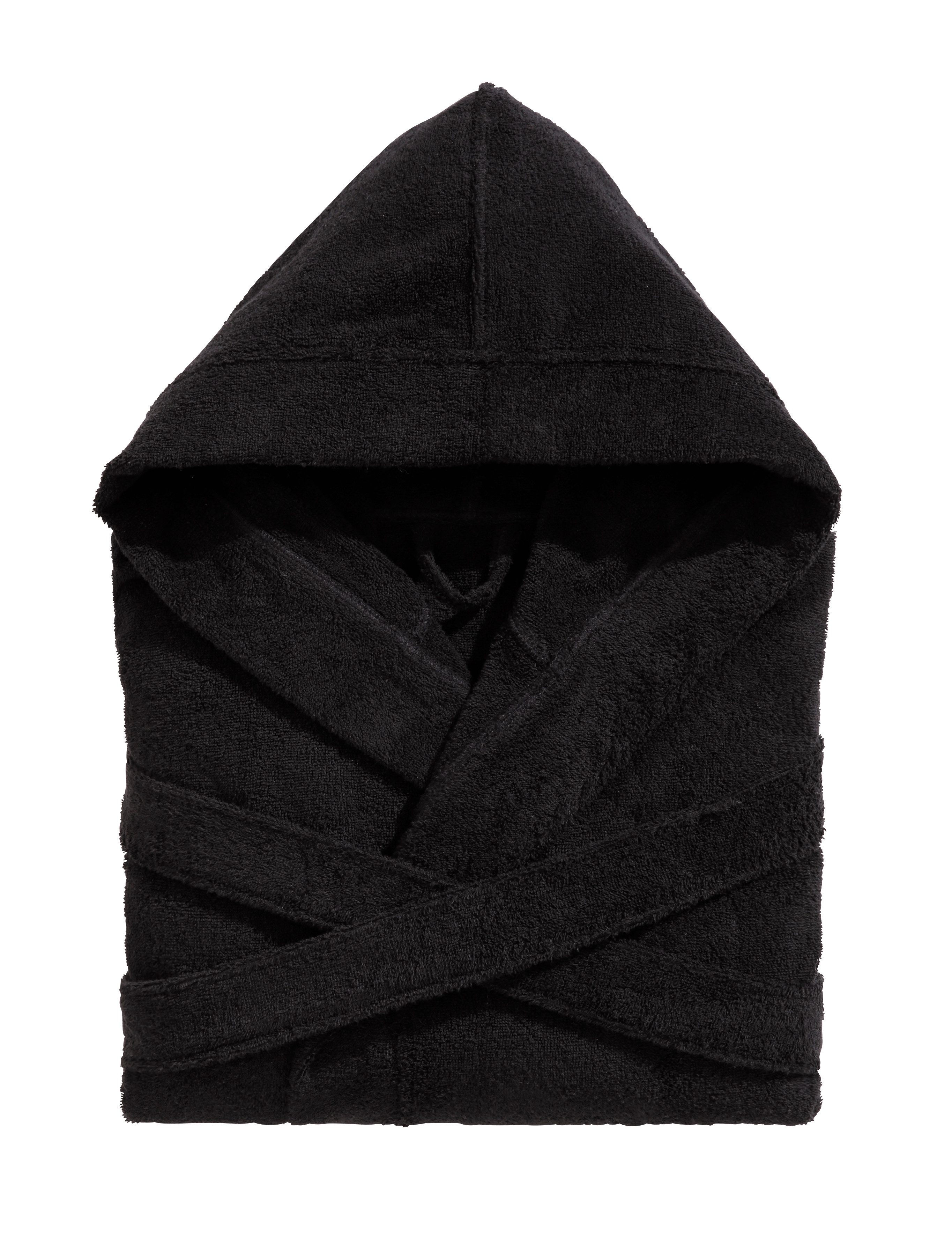 Bruno Banani Unisex-Bademantel Robby, ideal für Sauna & Spa, Standard, Premium und Überlänge, Langform, Walkfrottee, Kapuze, Gürtel, Damen & Herren Bademäntel,  – Bild 5 von 5
